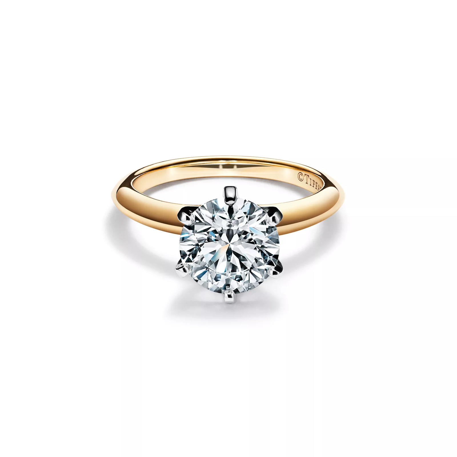 Engagement Ring in 18k Yellow Gold