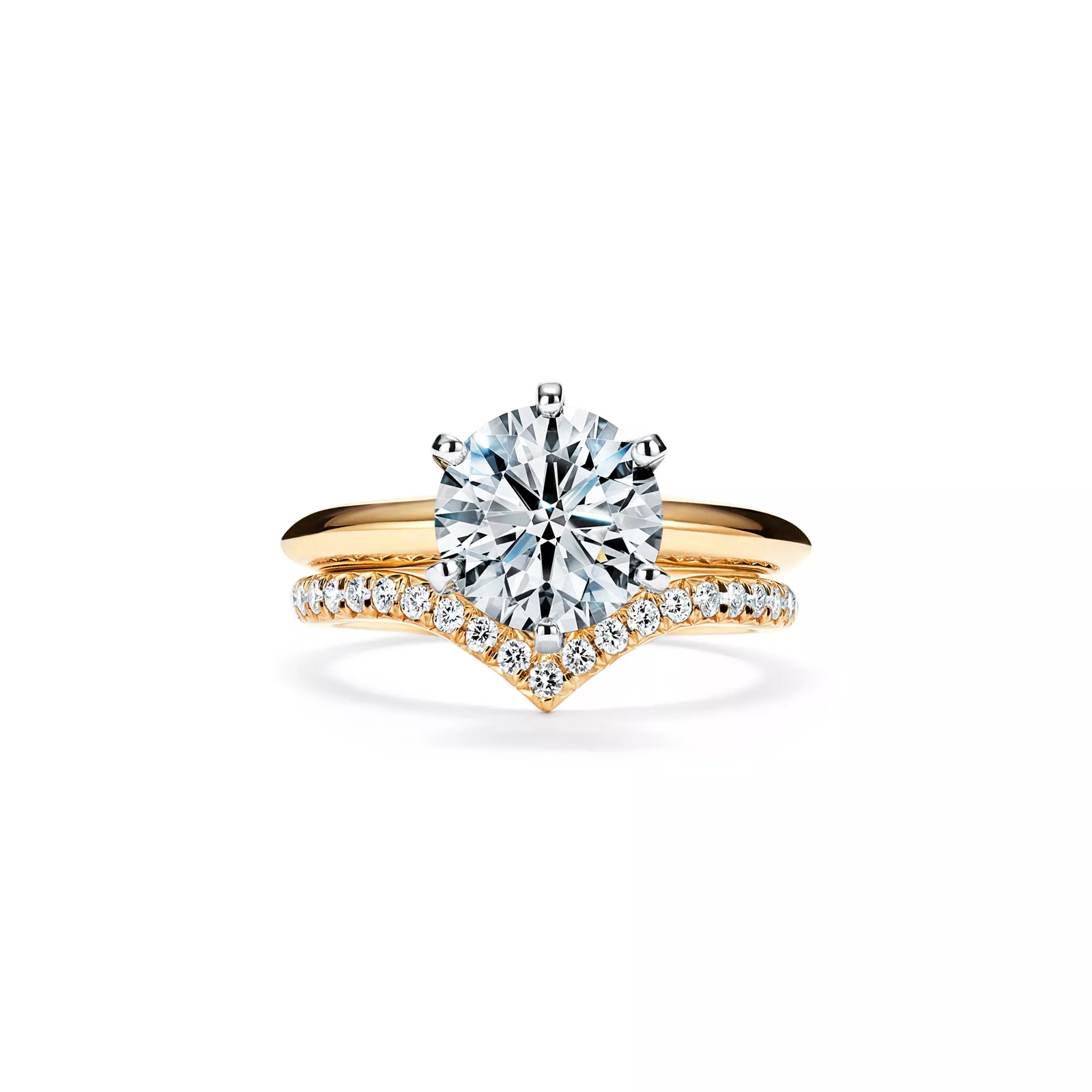 Engagement Ring in 18k Yellow Gold