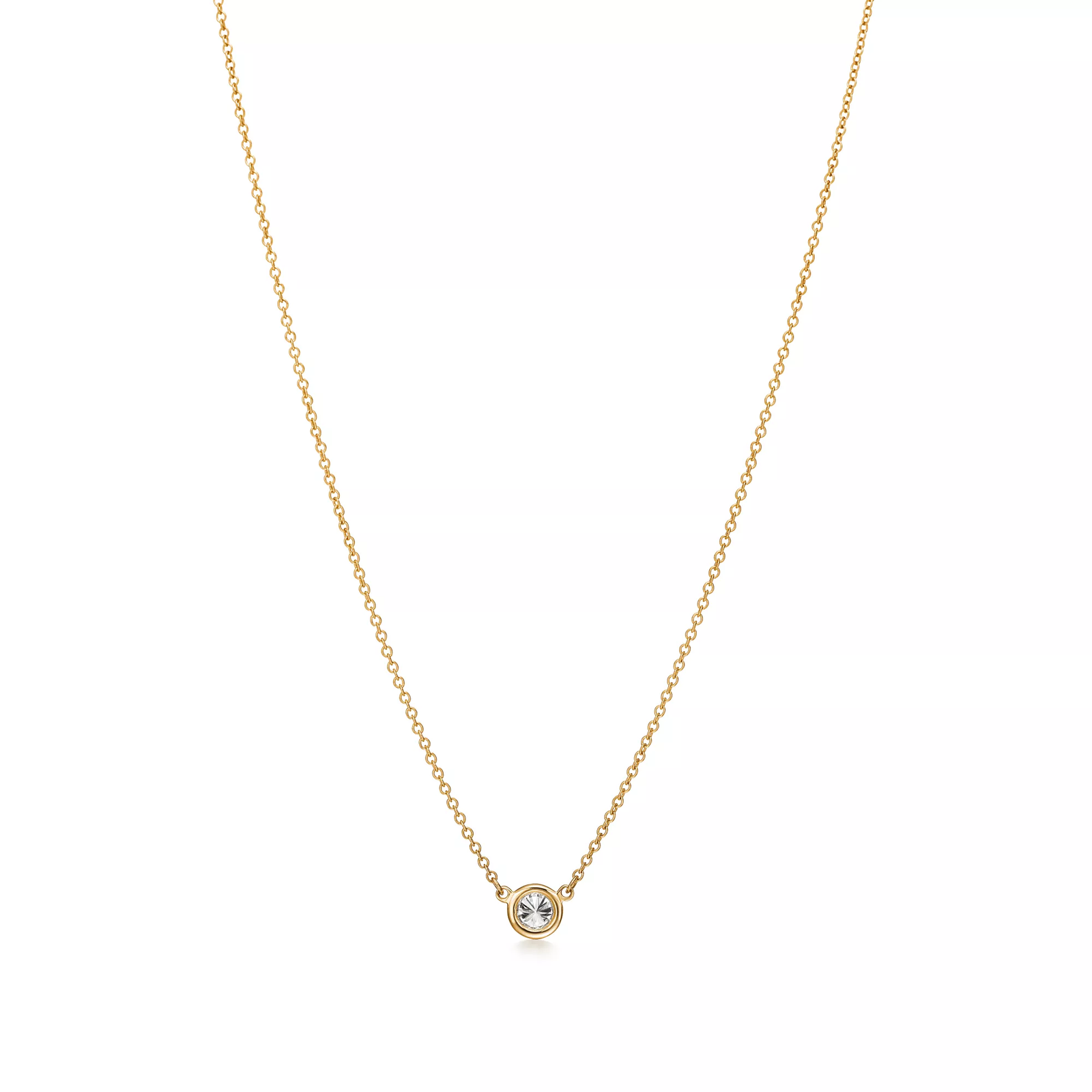 Diamonds by the Yard Pendant in Yellow Gold