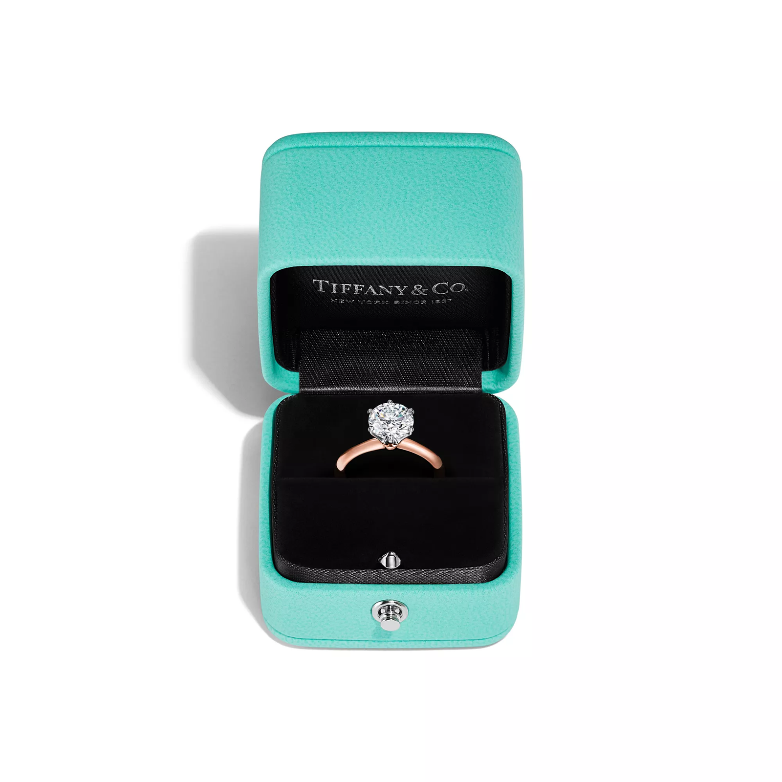 Engagement Ring in 18k Rose Gold