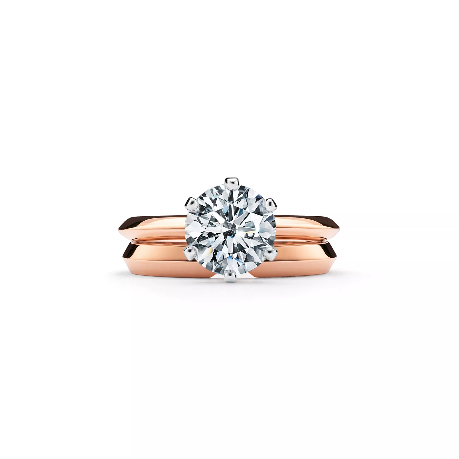 Engagement Ring in 18k Rose Gold