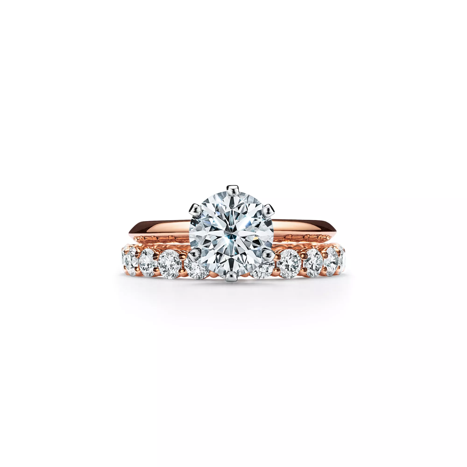 Engagement Ring in 18k Rose Gold