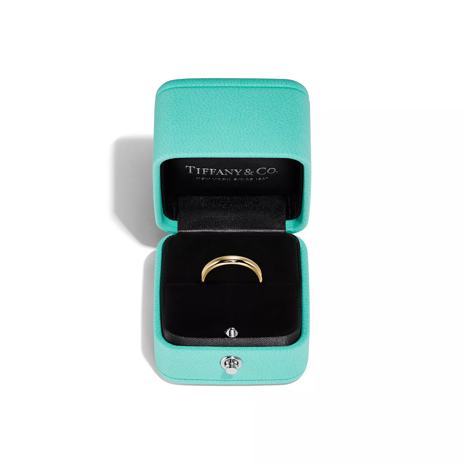 Wedding Band Ring in Yellow Gold, 3 mm Wide