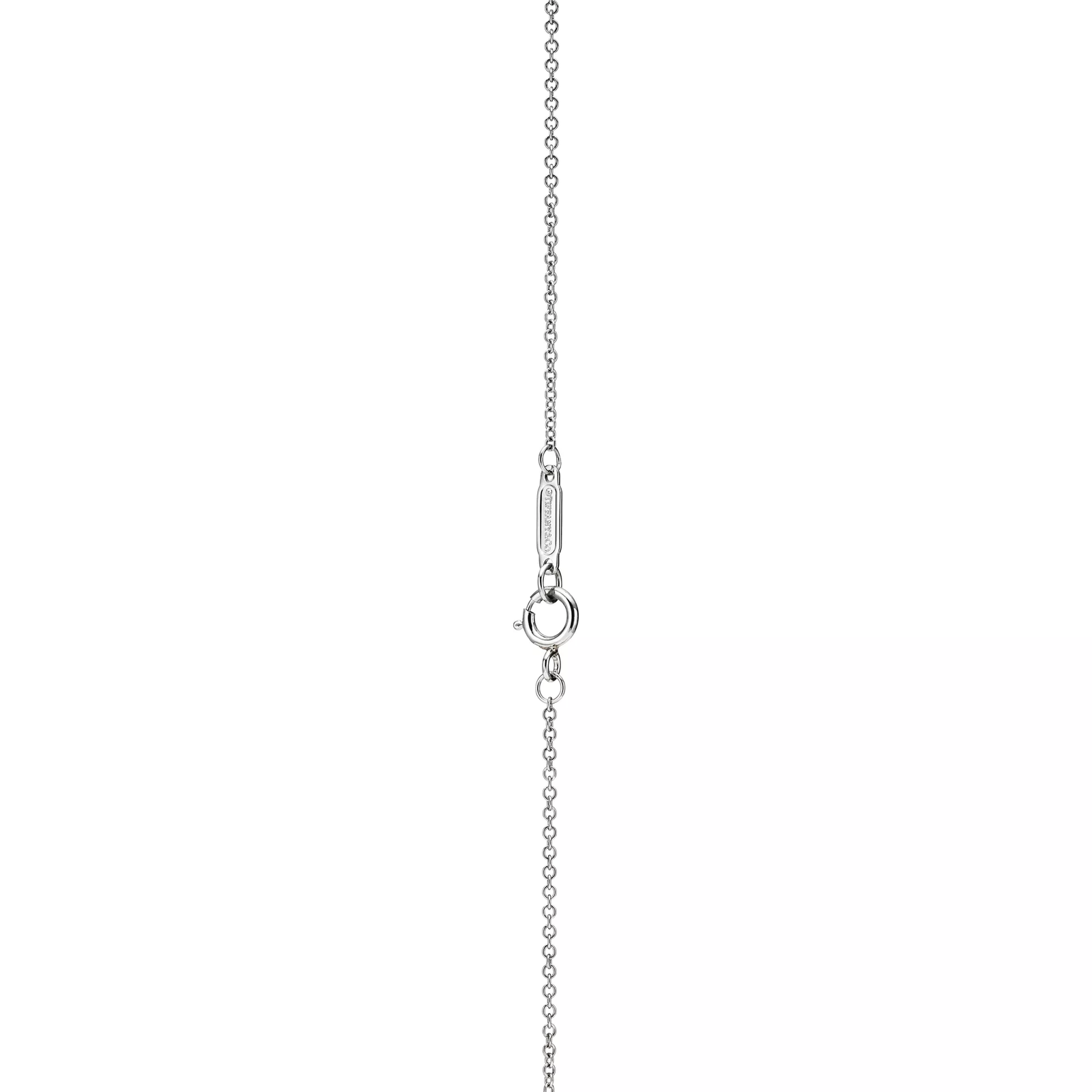 Pendant  in Platinum with an Aquamarine and Diamonds