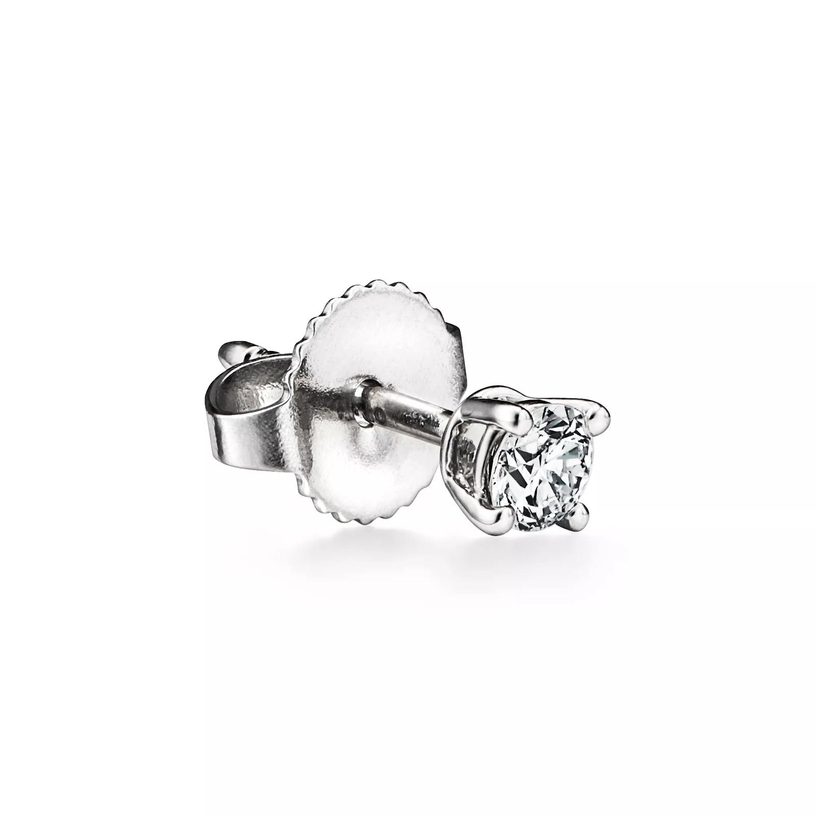 Diamond Stud Earrings in Platinum