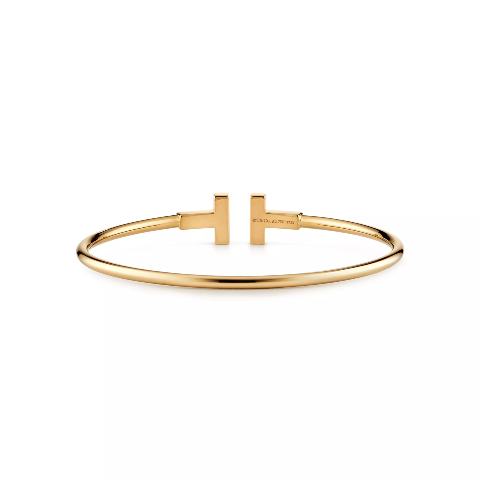 Wire Bracelet in Yellow Gold