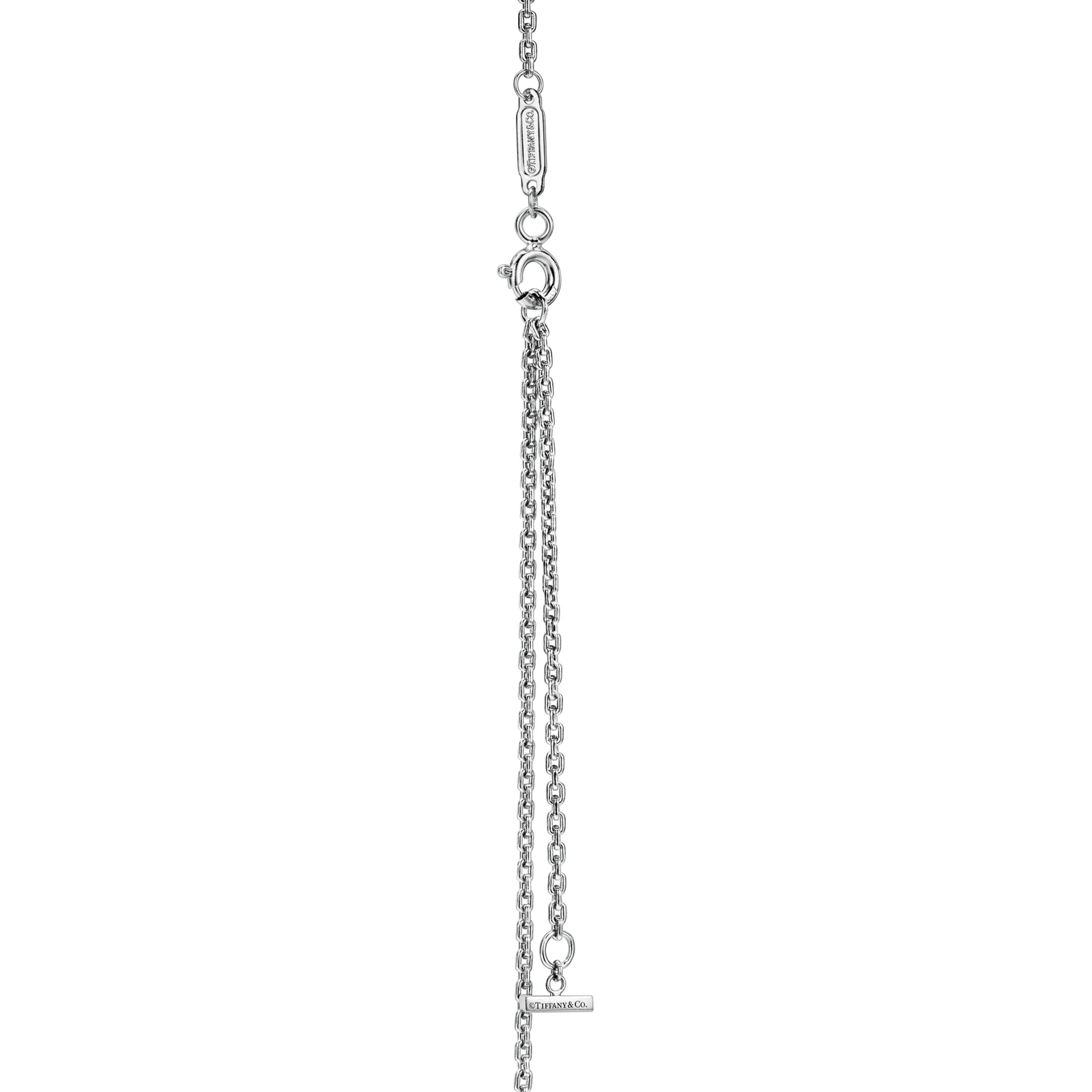 Smile Pendant in White Gold, Small