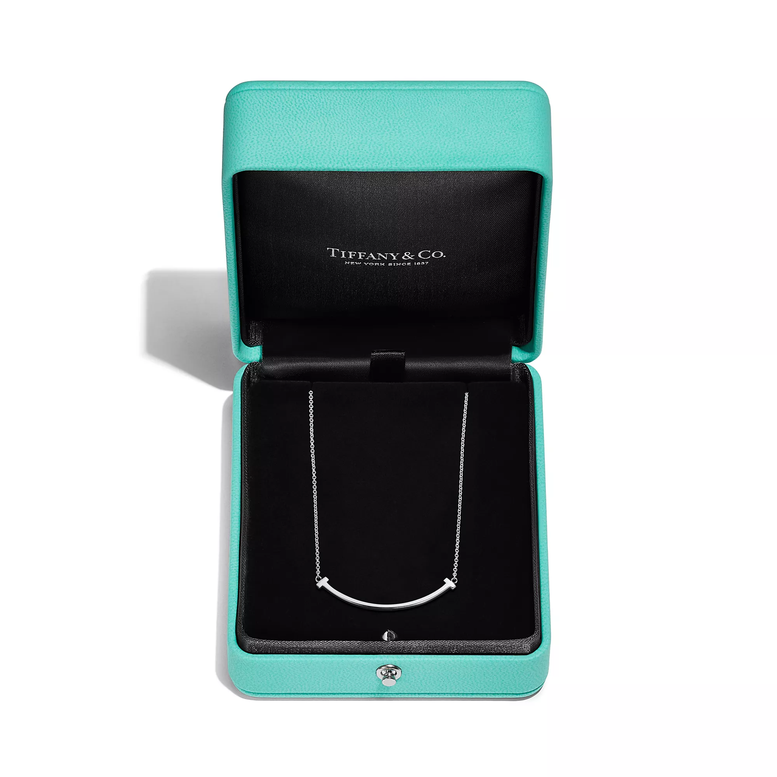 Smile Pendant in White Gold, Small