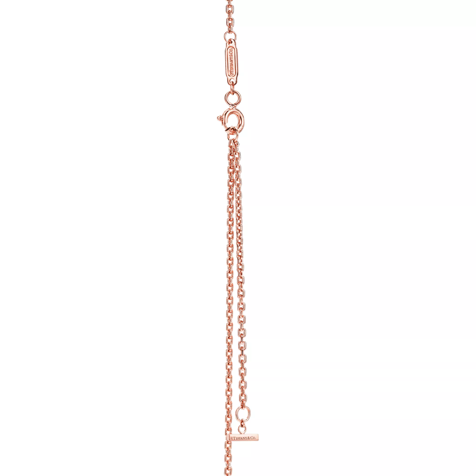 Smile Pendant in Rose Gold, Small