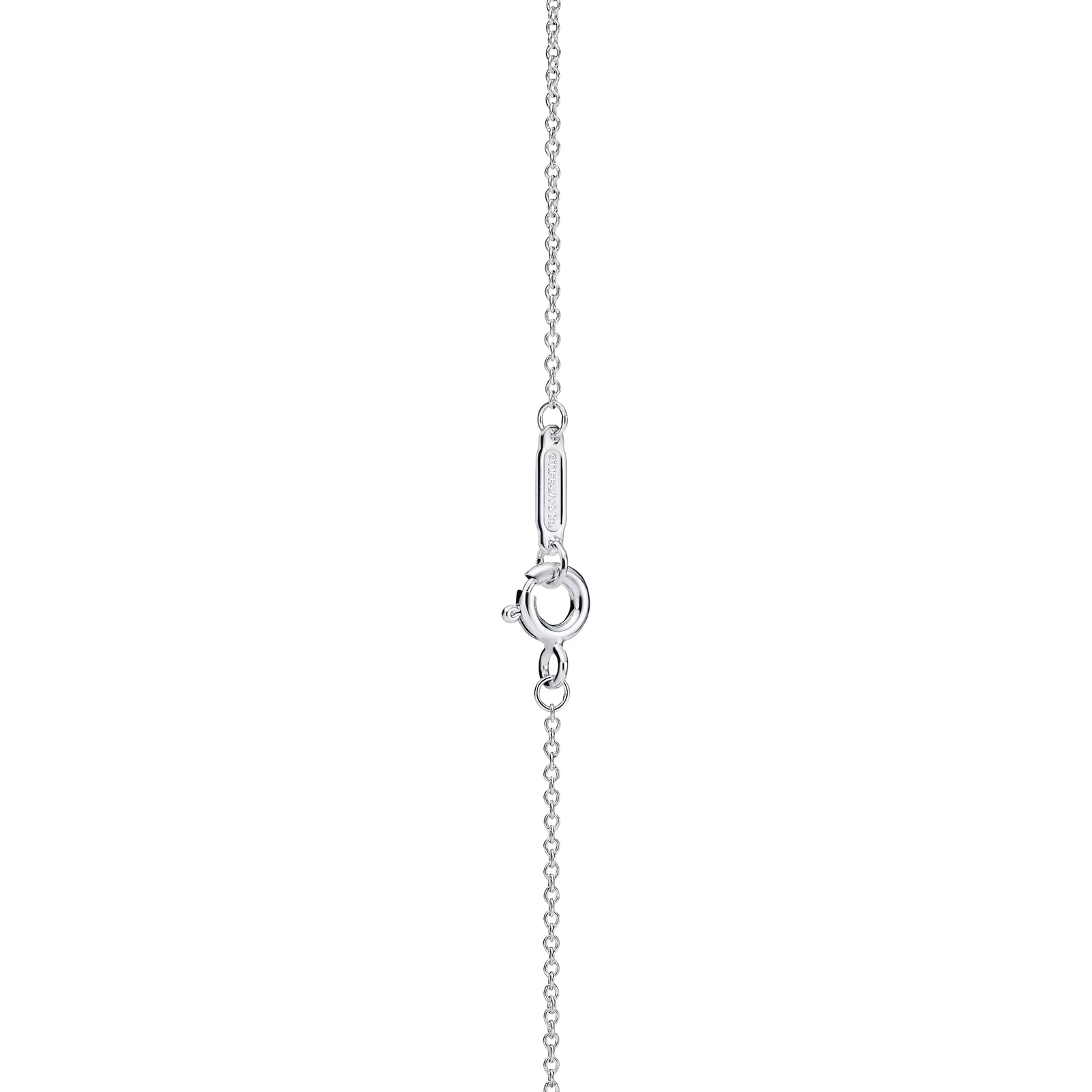 Circle Pendant in Silver, Medium