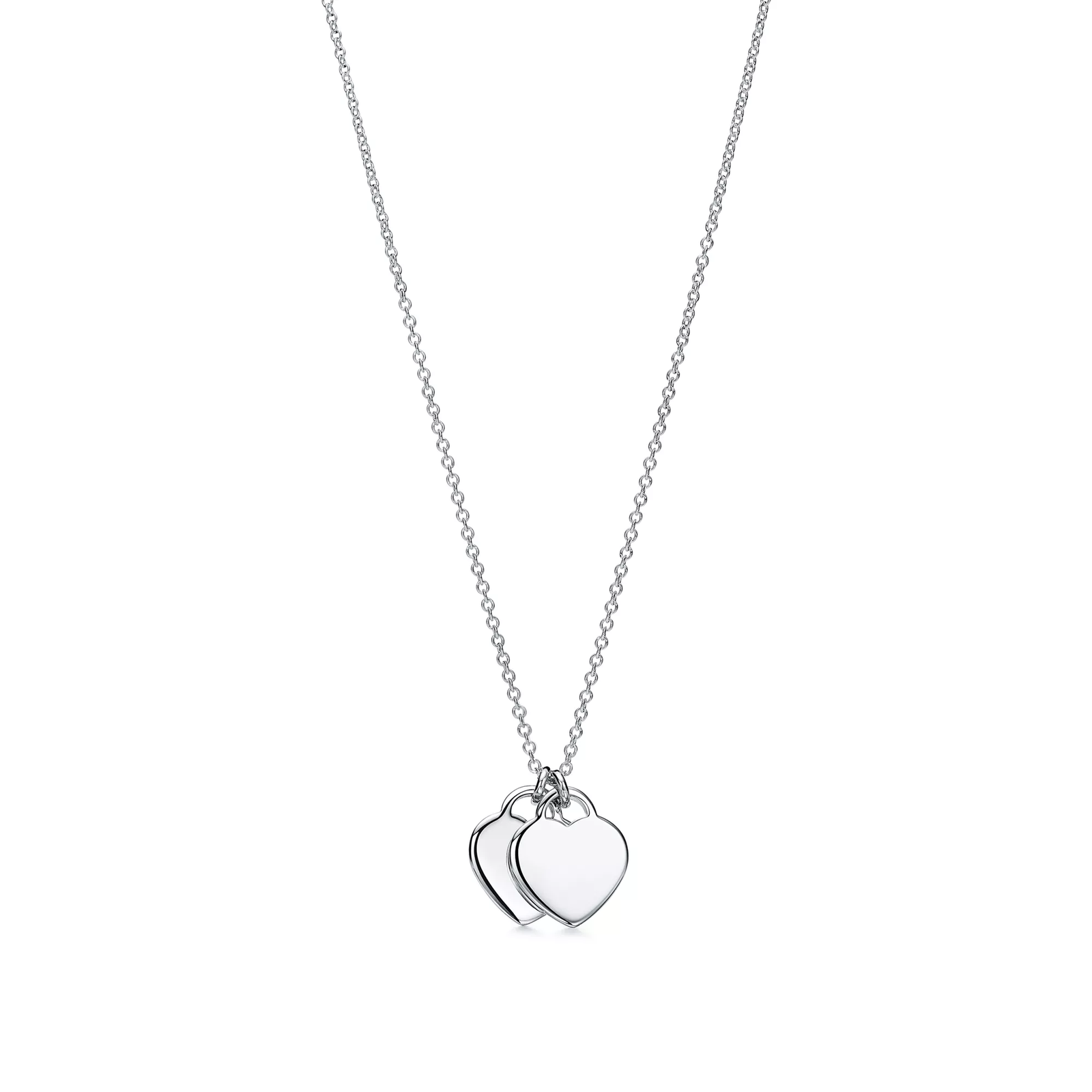 Mini Double Heart Tag Pendant
