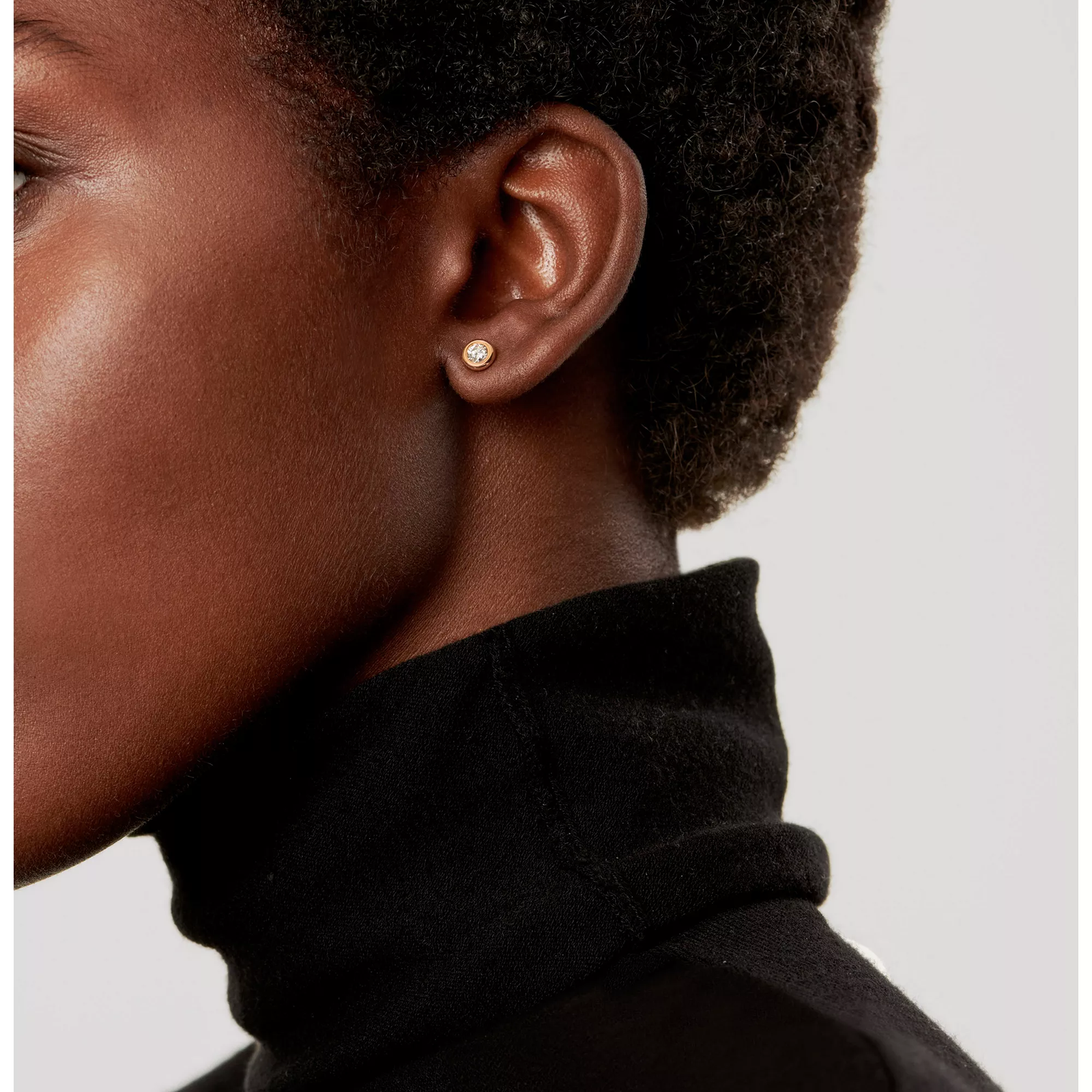 Diamonds by the Yard Earrings in Rose Gold