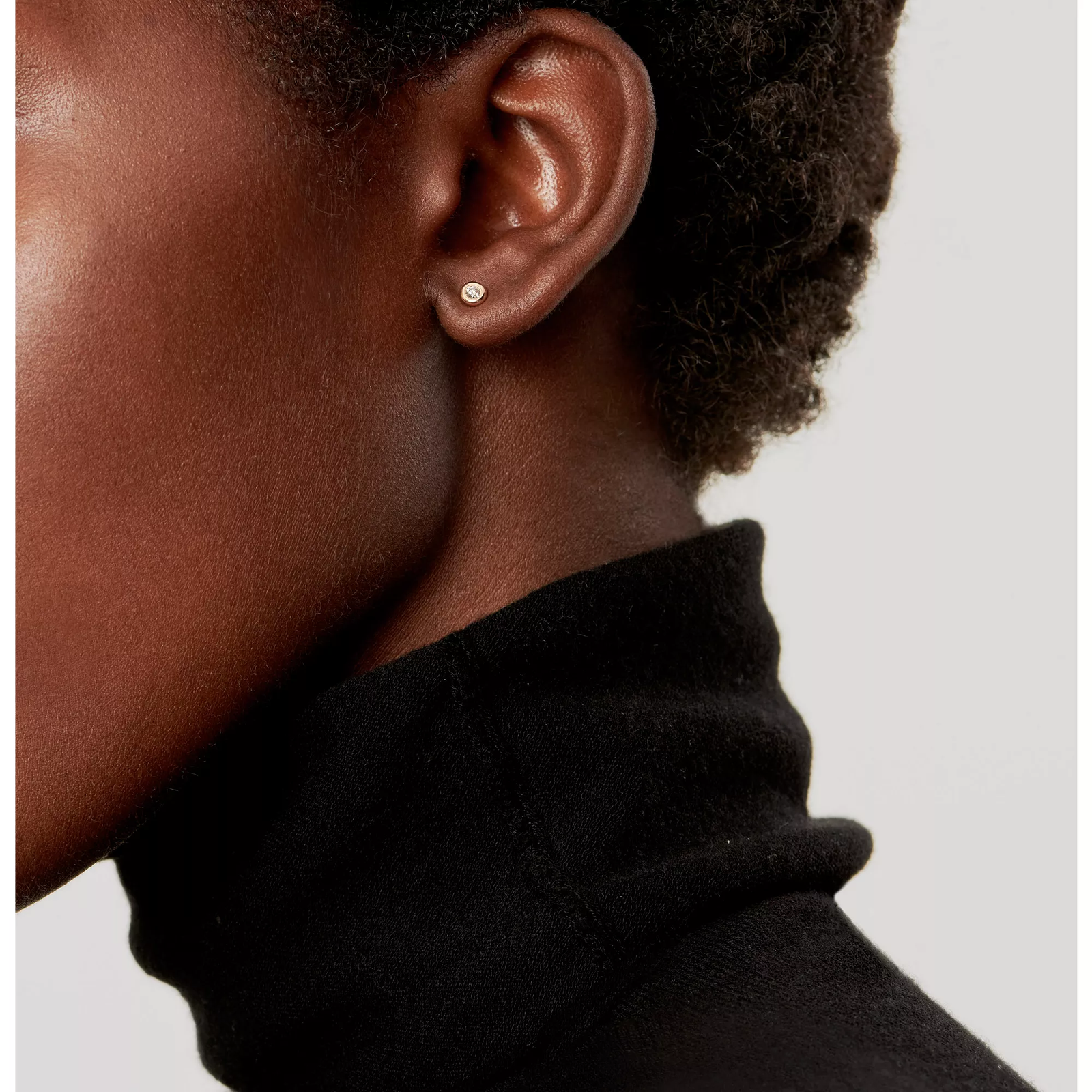 Diamonds by the Yard Earrings in Rose Gold