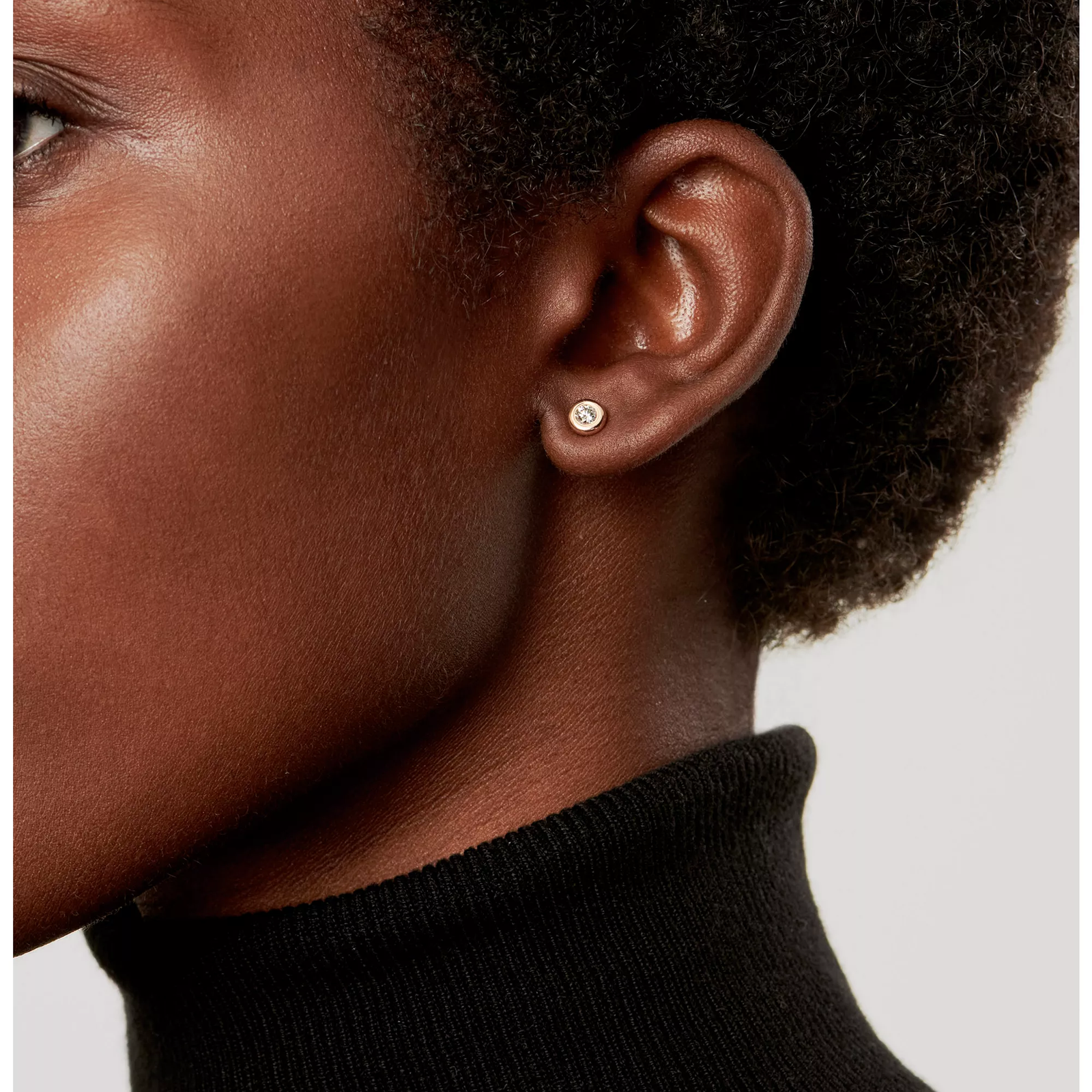 Diamonds by the Yard Earrings in Rose Gold