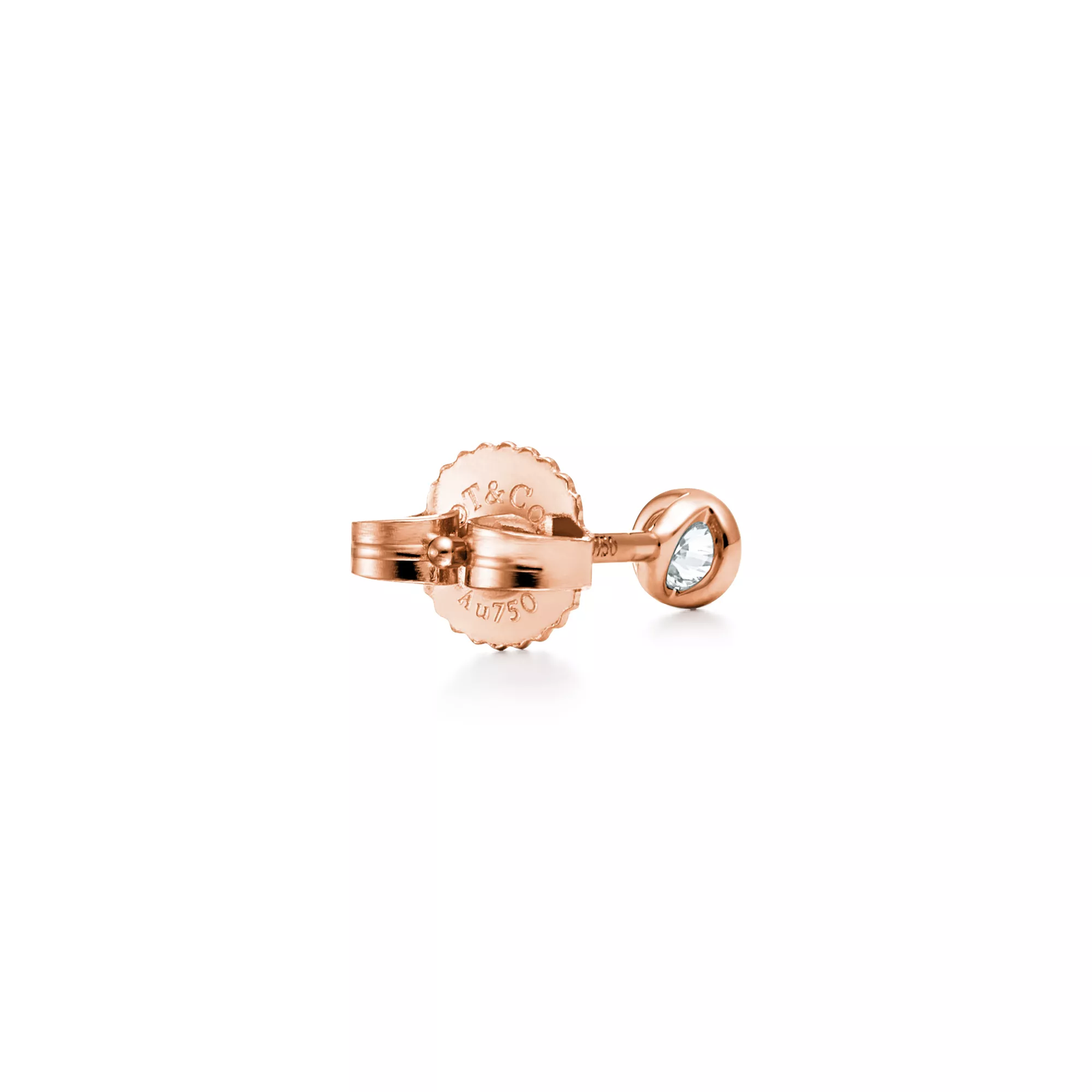 Diamonds by the Yard Earrings in Rose Gold