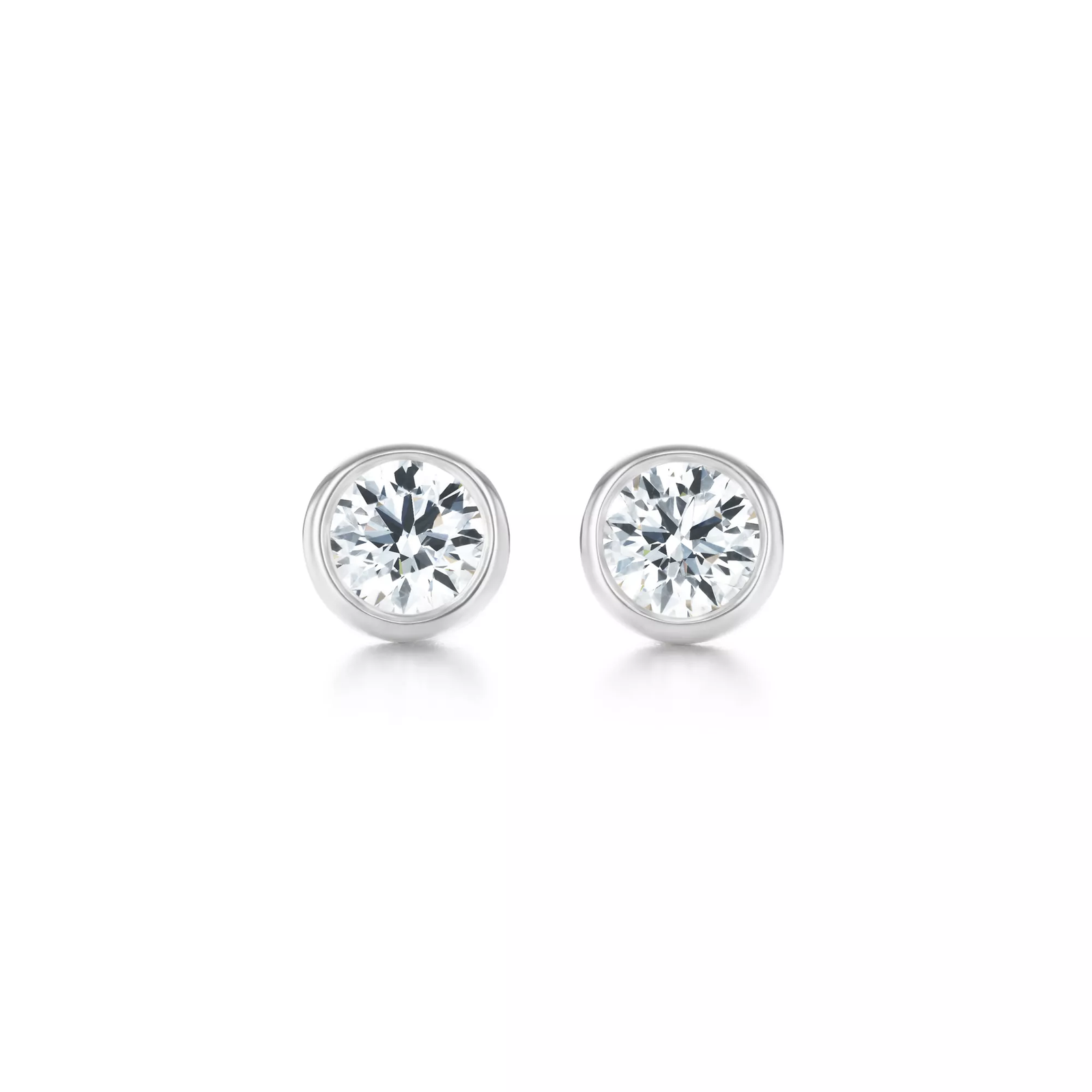 Diamonds by the Yard Earrings in Platinum