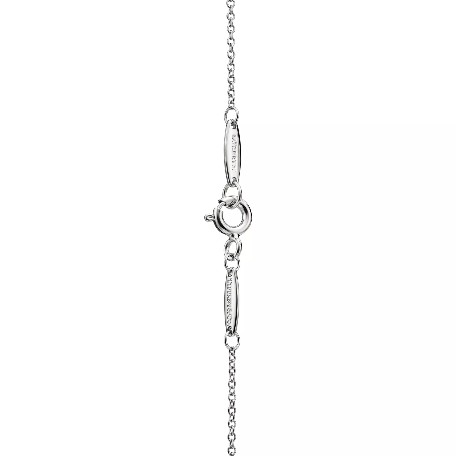 Diamonds by the Yard Single Diamond Pendant in Platinum