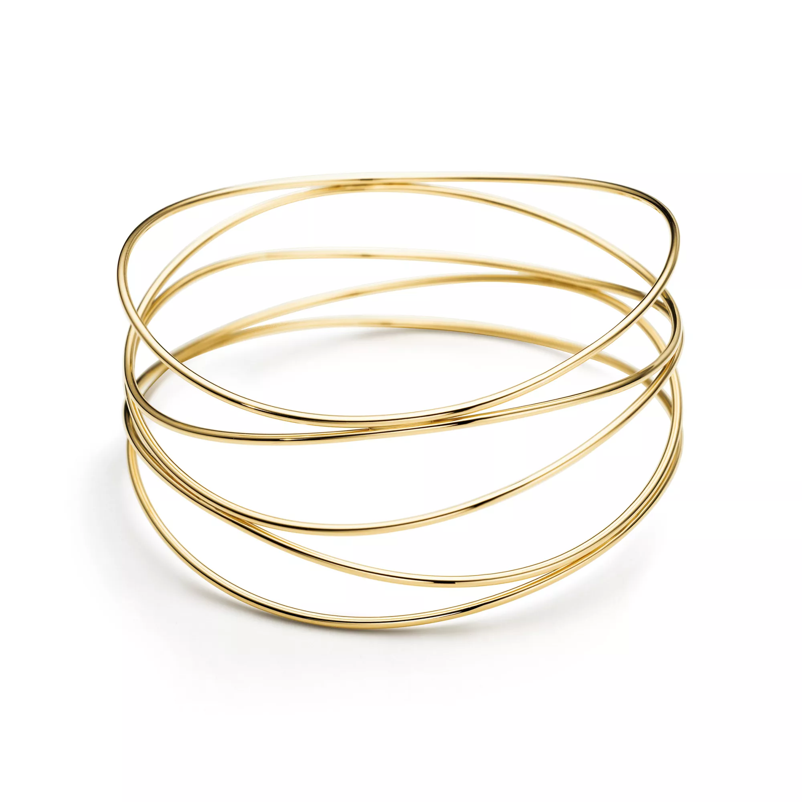 Wave Five-row Bangle