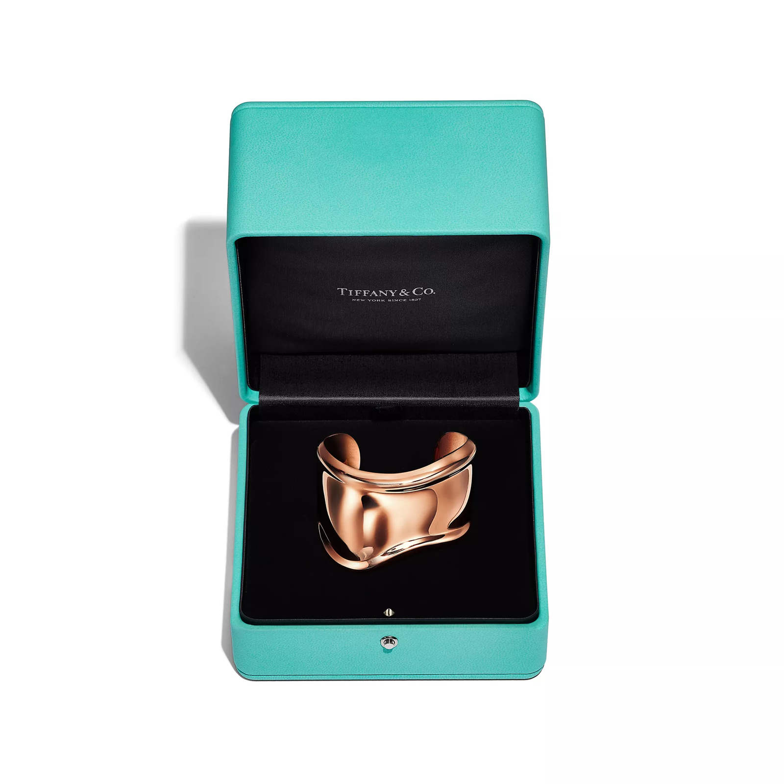 Small Bone Cuff in Rose Gold, 43 mm Wide