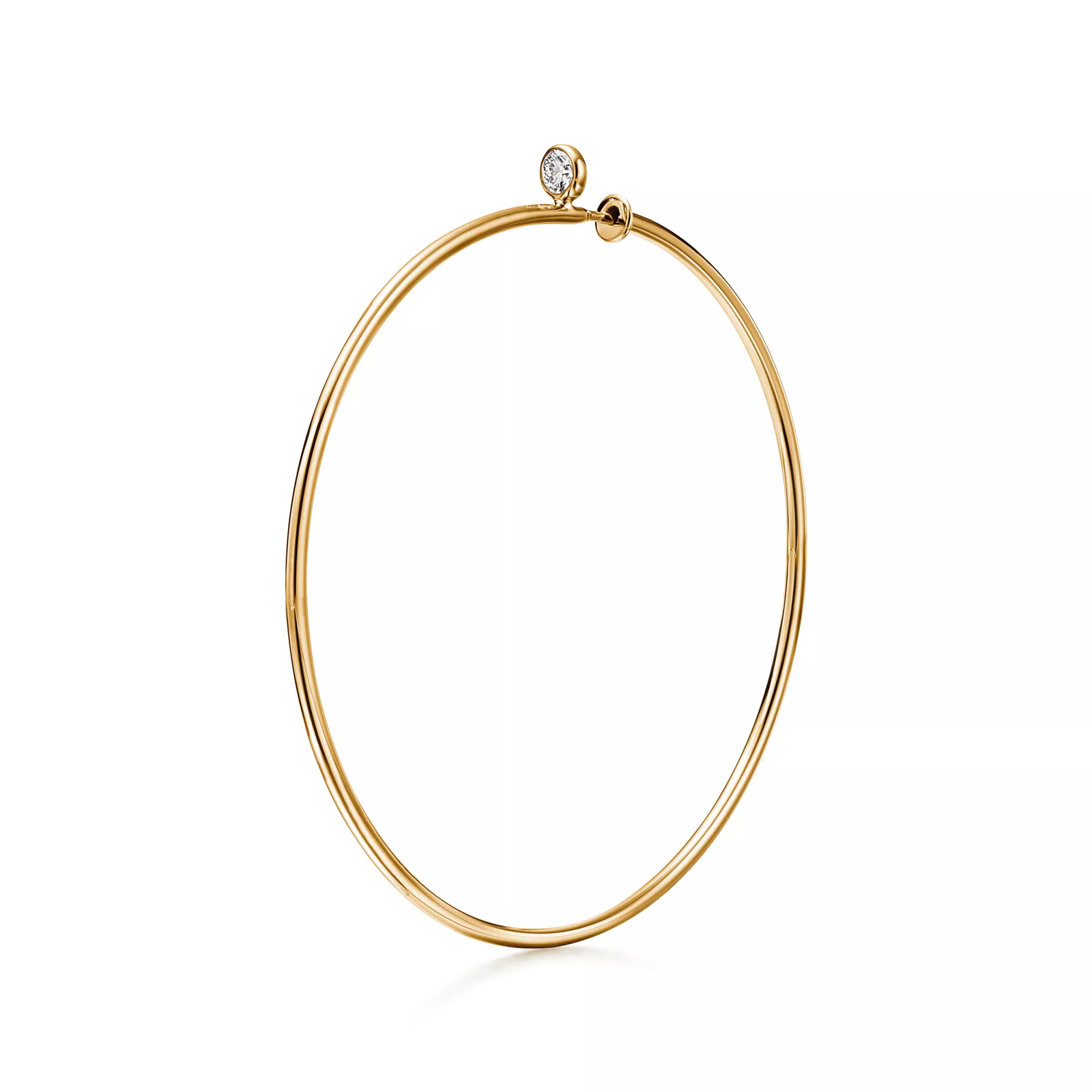 Diamond Hoop Earrings