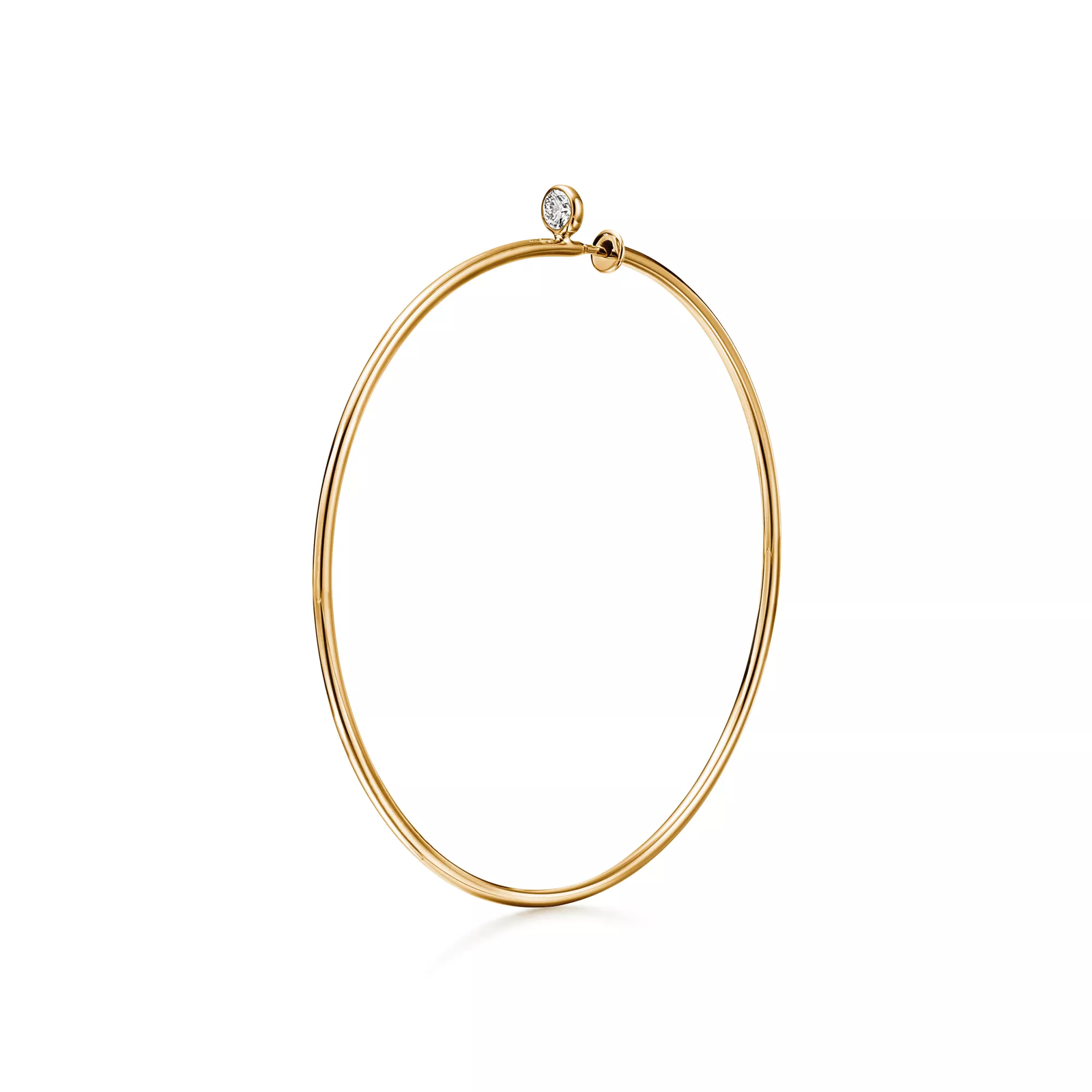 Diamond Hoop Earrings