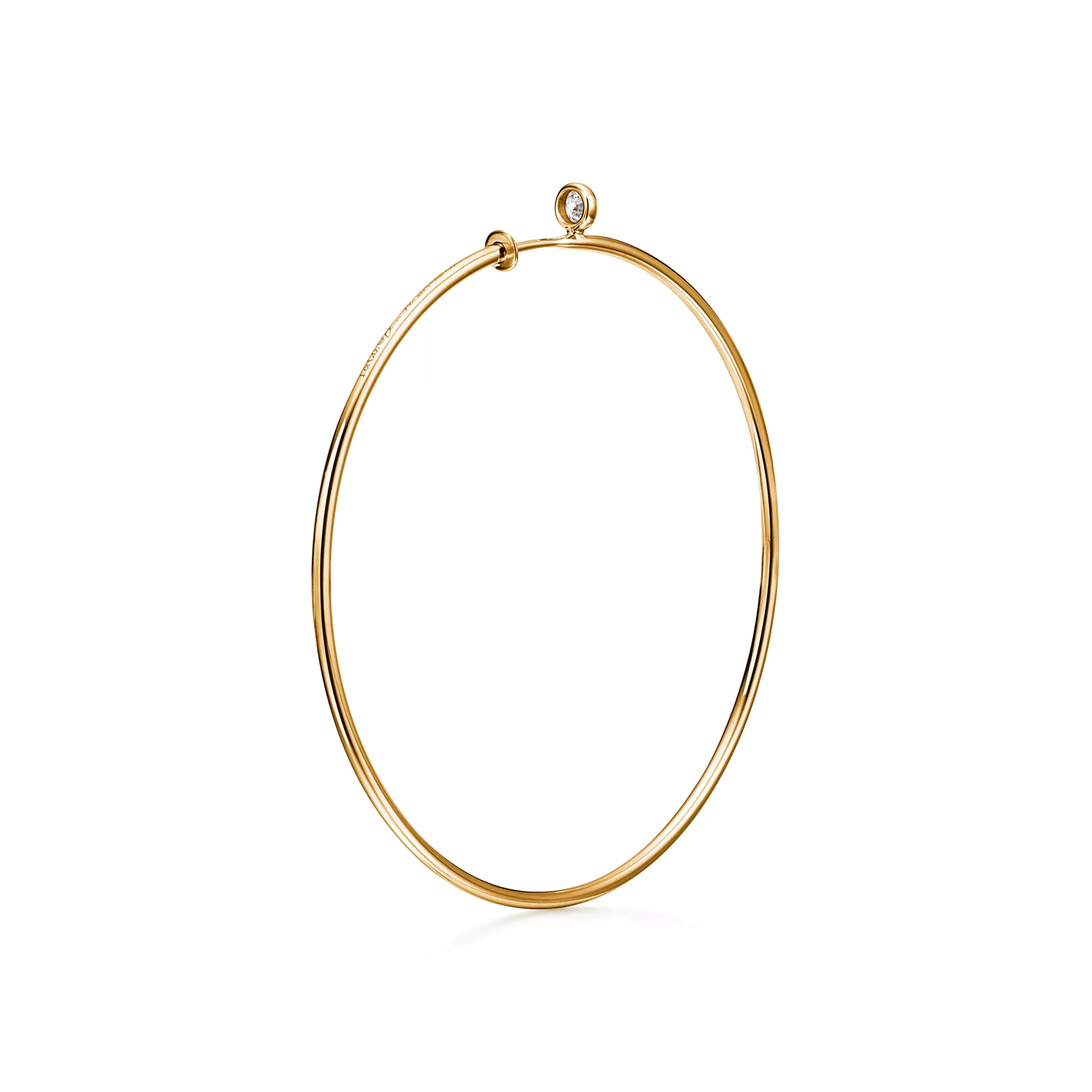 Diamond Hoop Earrings