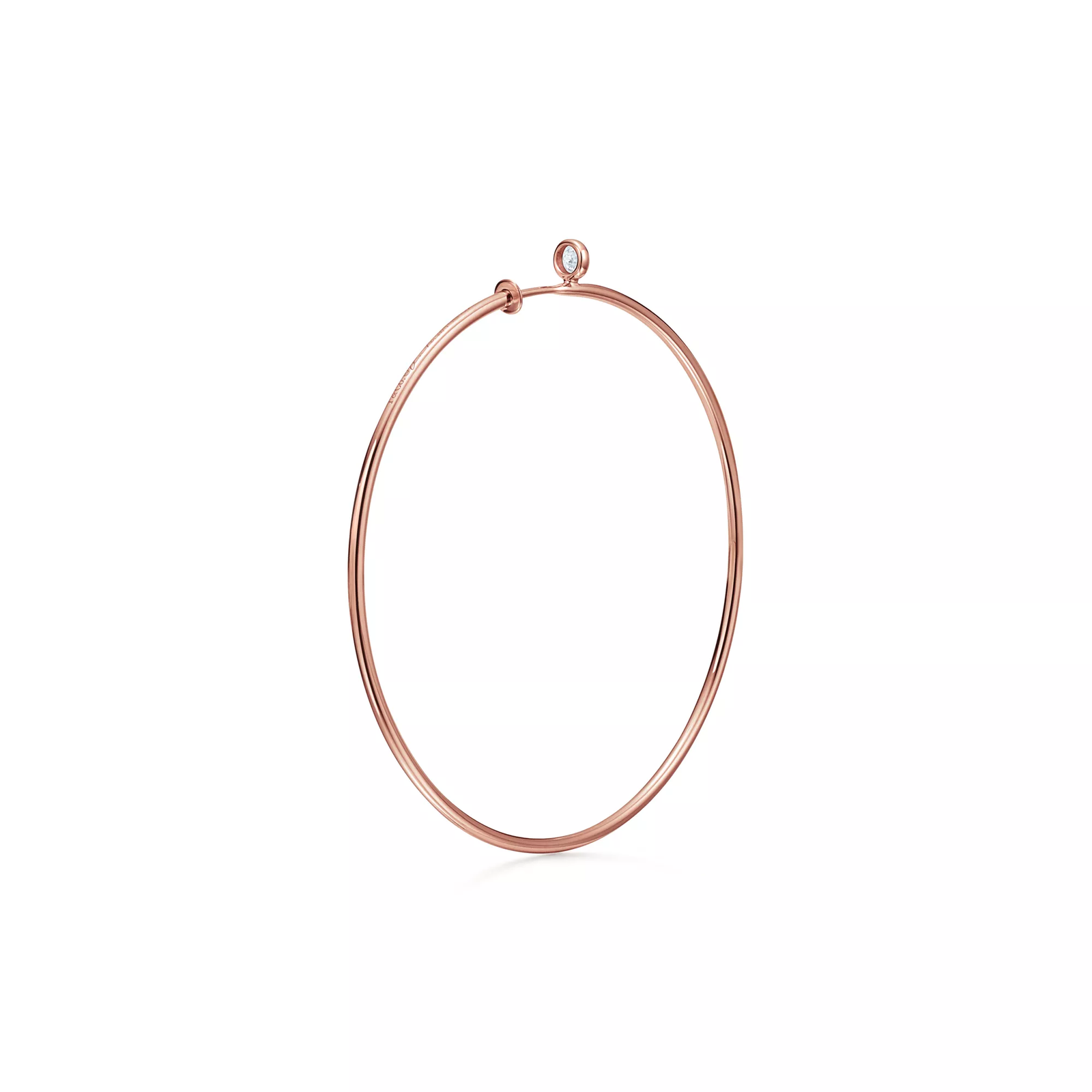 Diamond Hoop Earrings