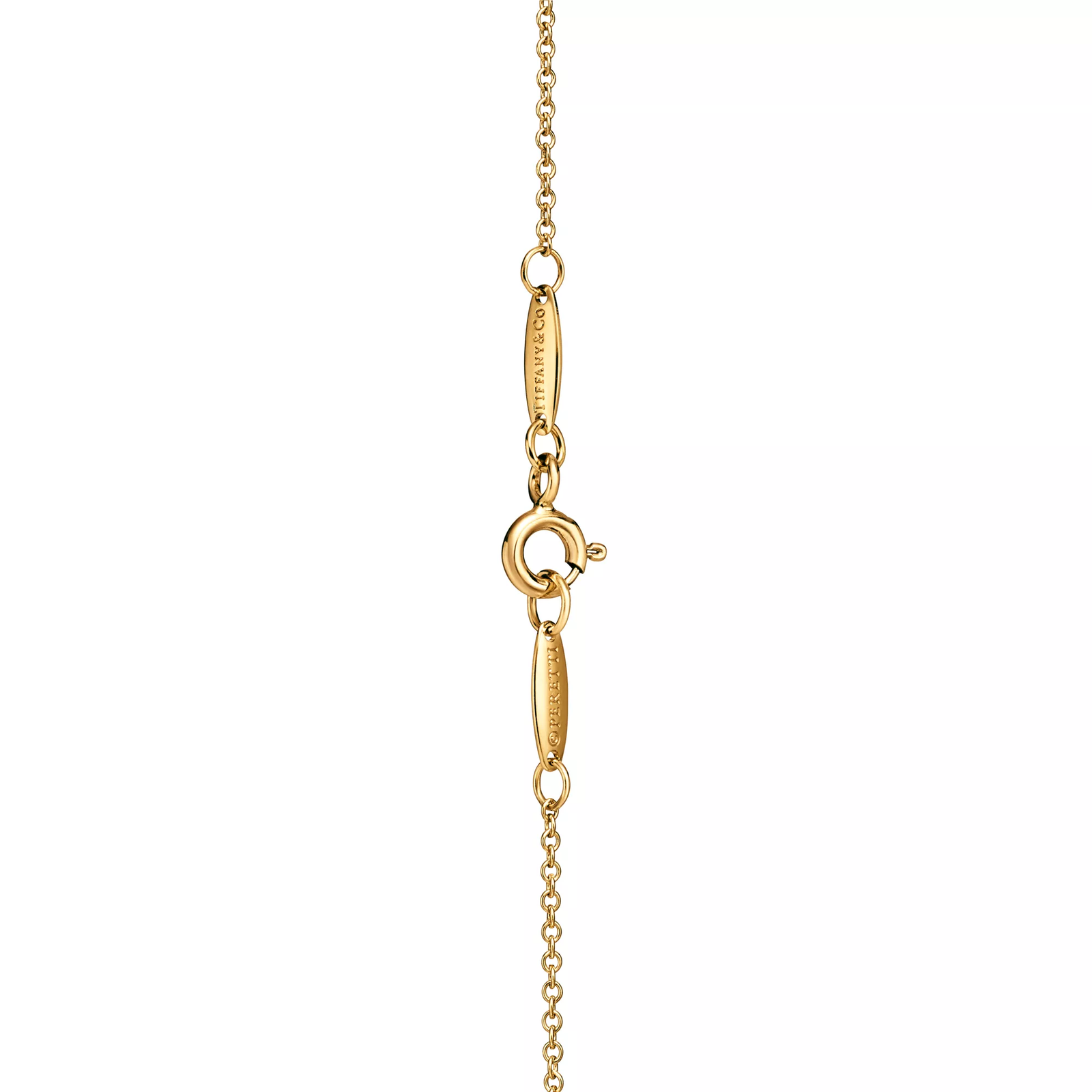 Feather Pendant in Yellow Gold