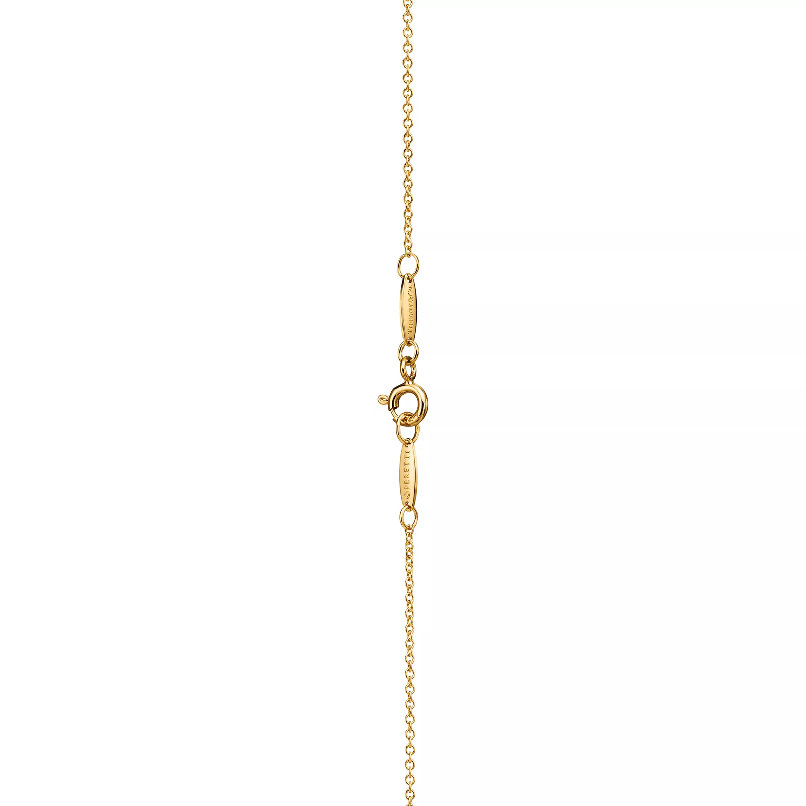Feather Pendant in Yellow Gold
