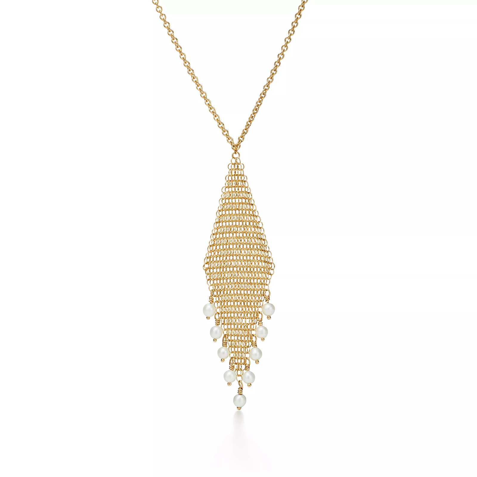 Mesh Fringe Pendant