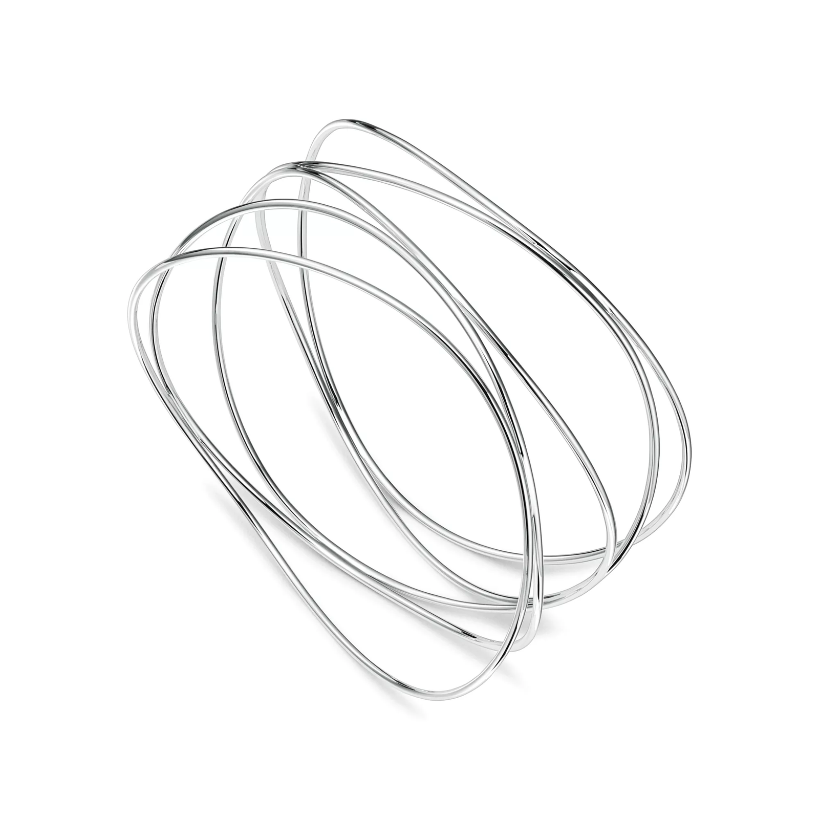 Wave Five-row Bangle
