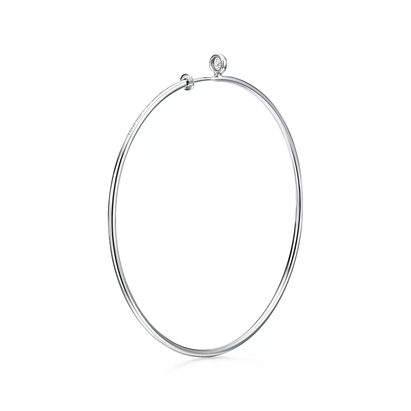 Diamond Hoop Earrings