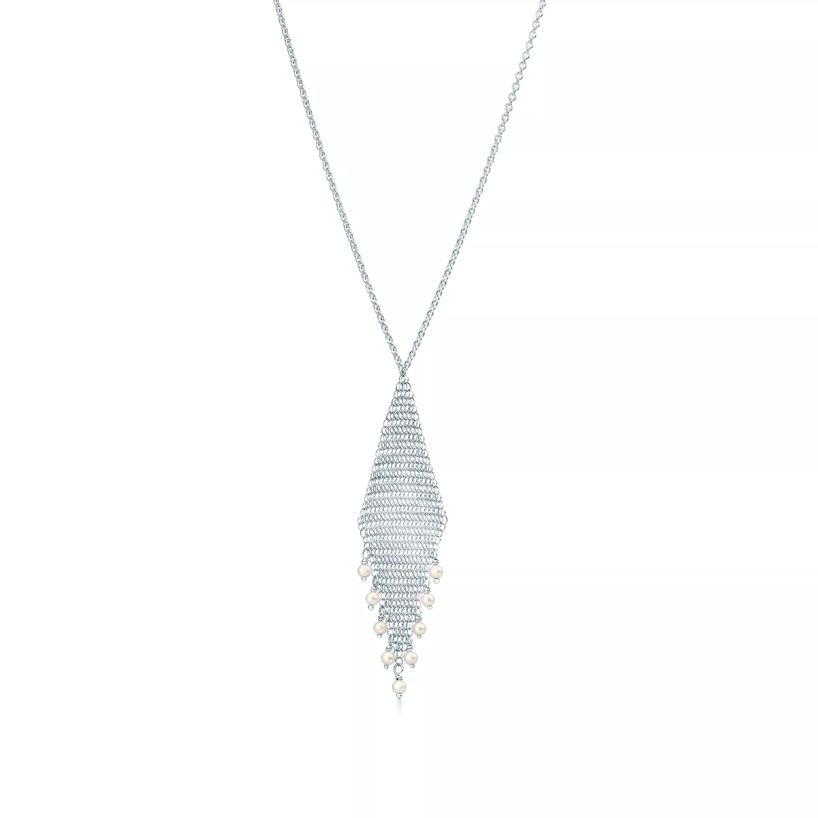 Mesh Fringe Pendant