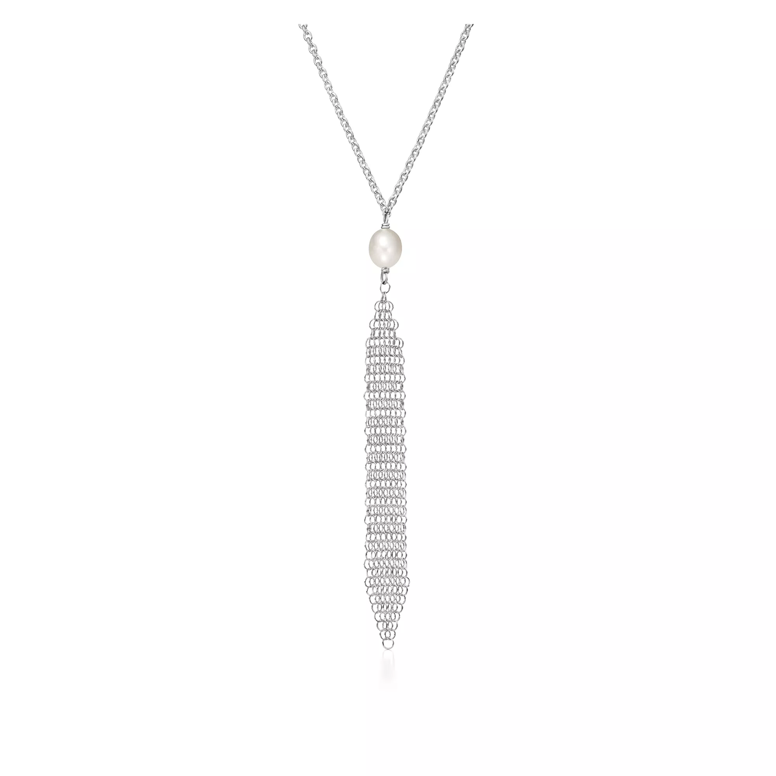 Mesh Tassel Pendant