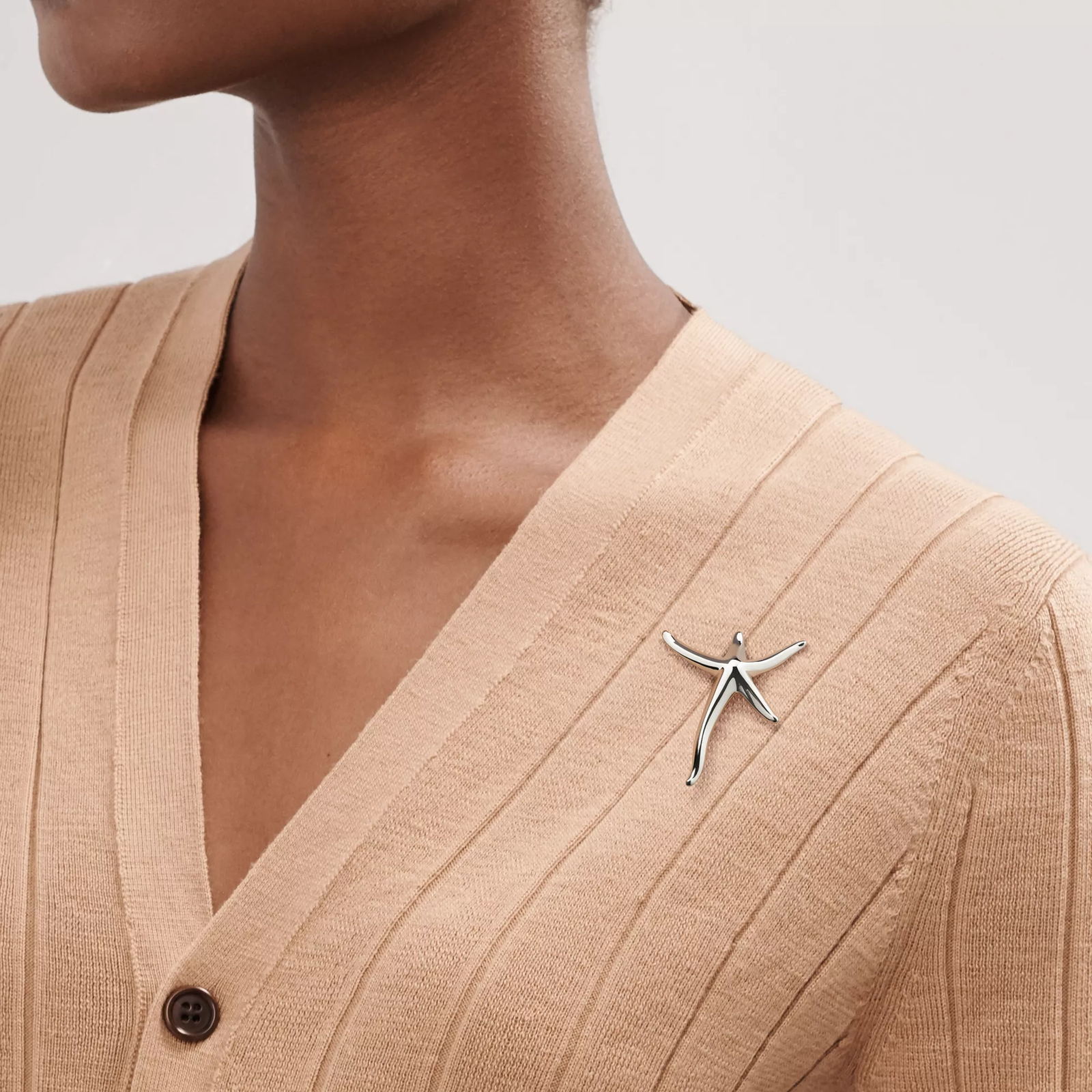Starfish Brooch