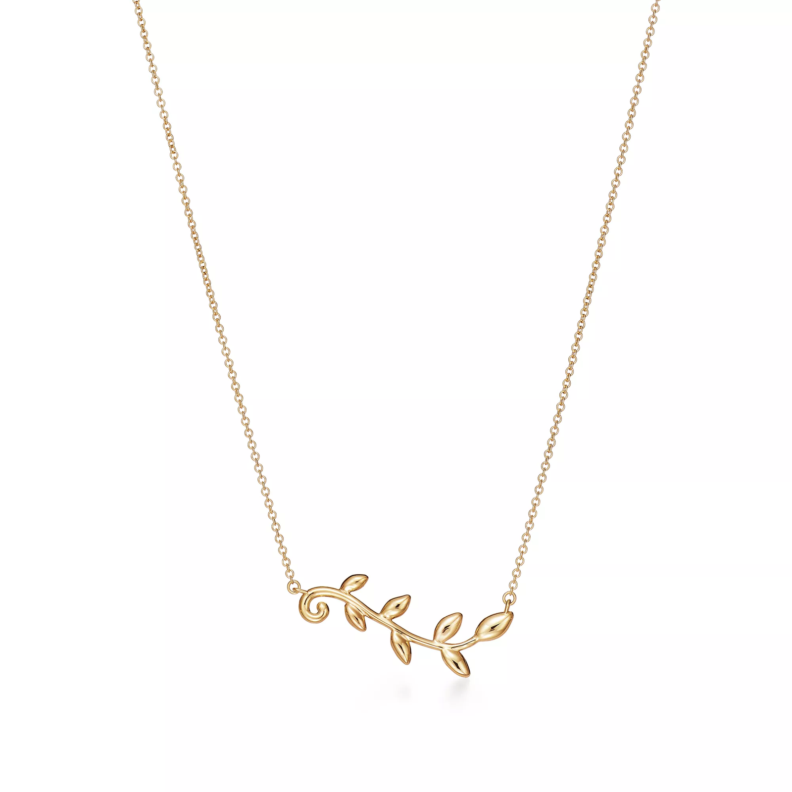 Olive Leaf Vine Pendant