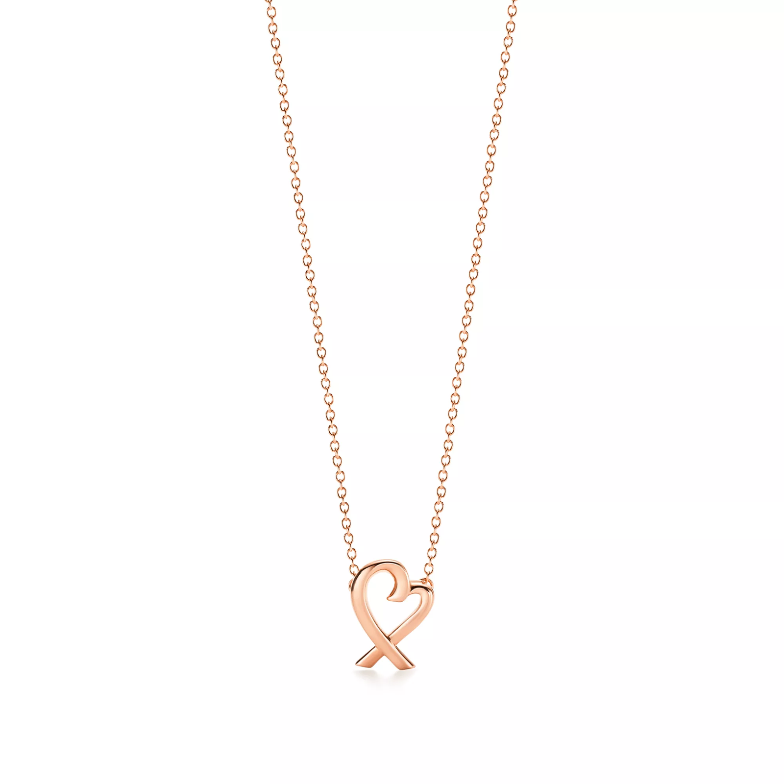 Loving Heart Mini Pendant  in Rose Gold