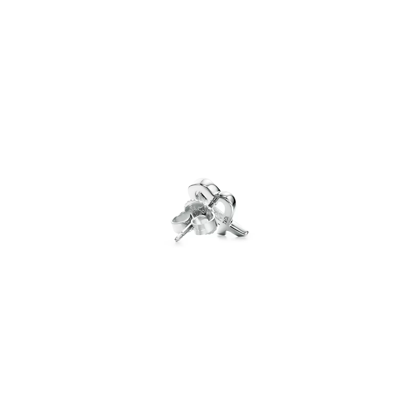 Loving Heart Mini Stud Earrings  in Sterling Silver