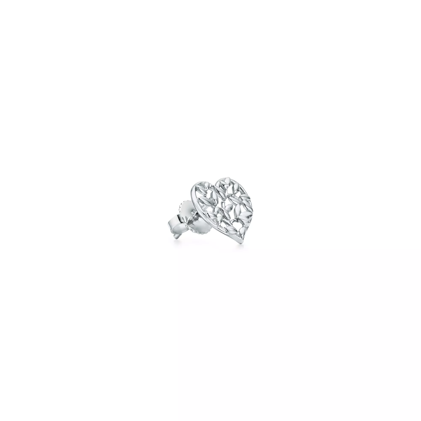Olive Leaf Heart Earrings