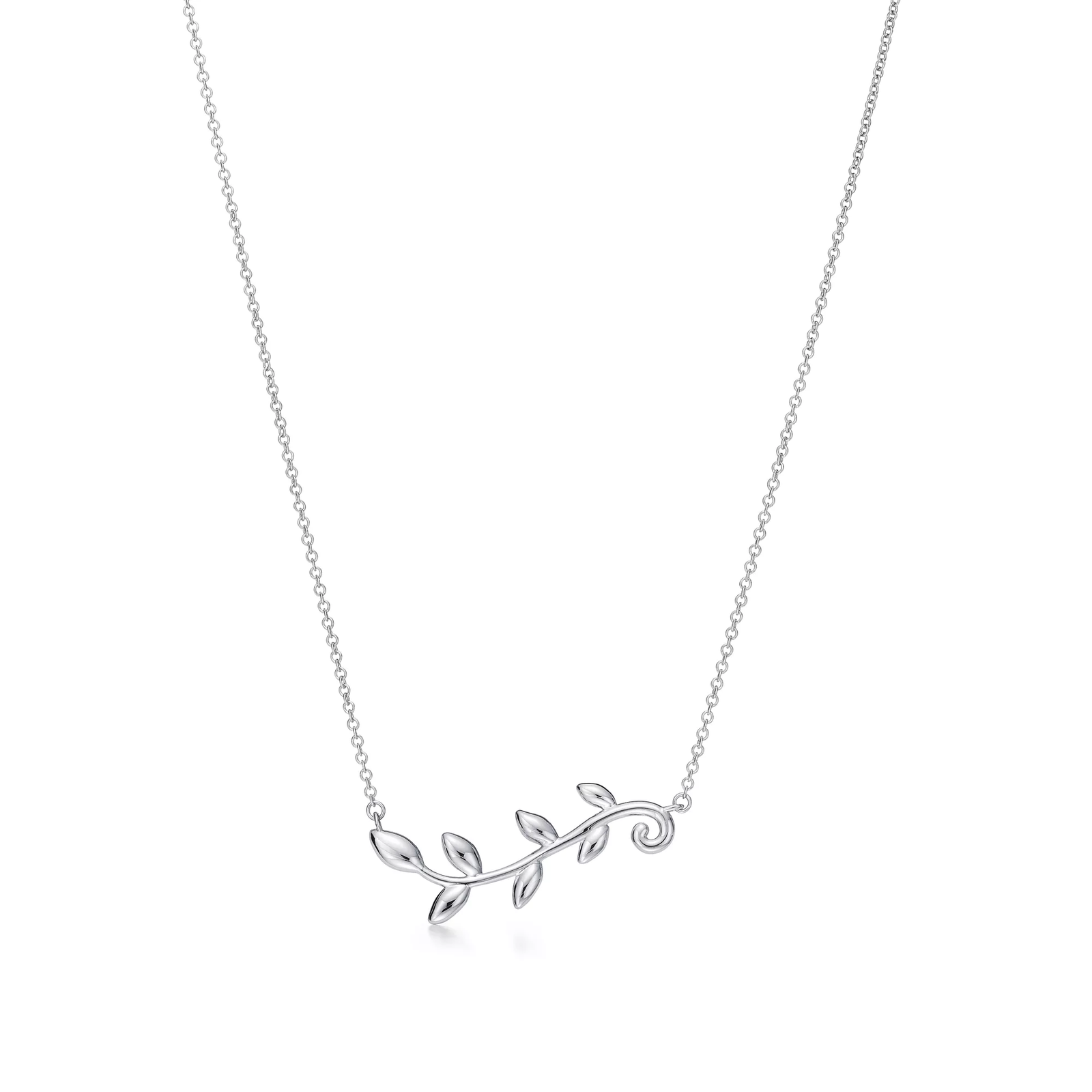 Olive Leaf Vine Pendant