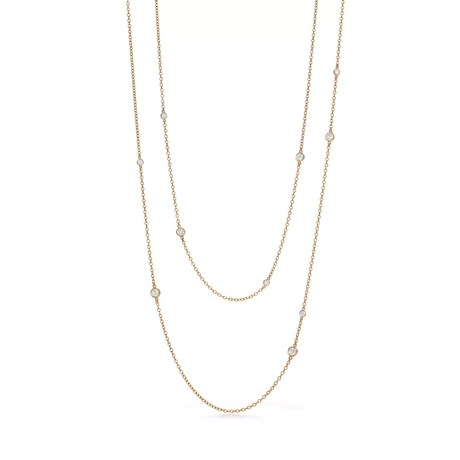 Diamonds by the Yard Sprinkle Necklace
