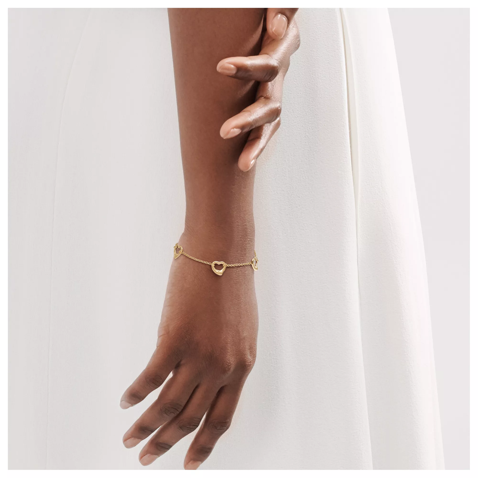 Open Heart Bracelet
