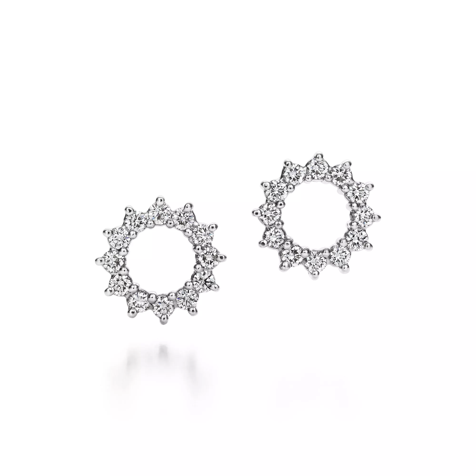 Open Circle Earrings