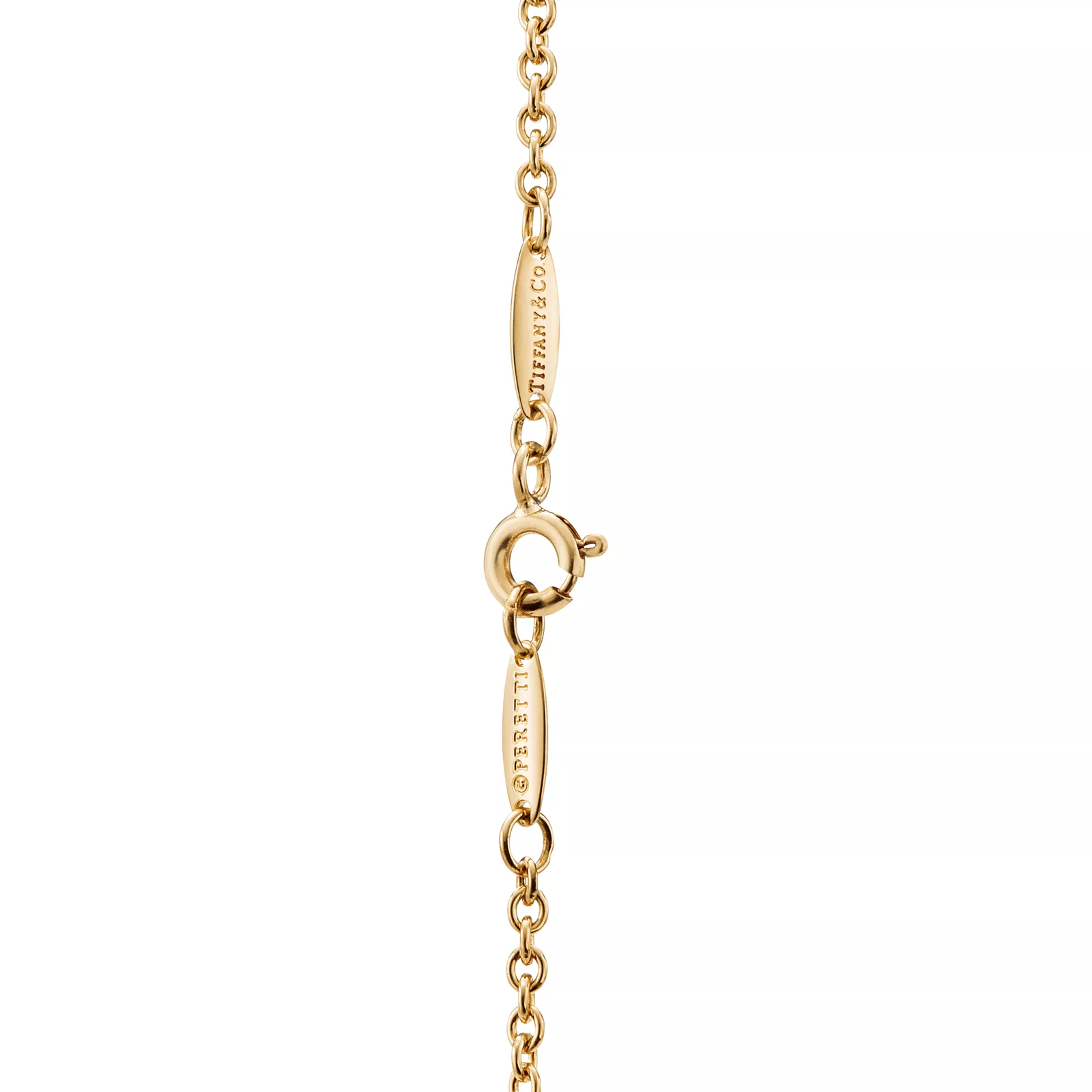 Open Heart Bracelet in Yellow Gold, 11 mm
