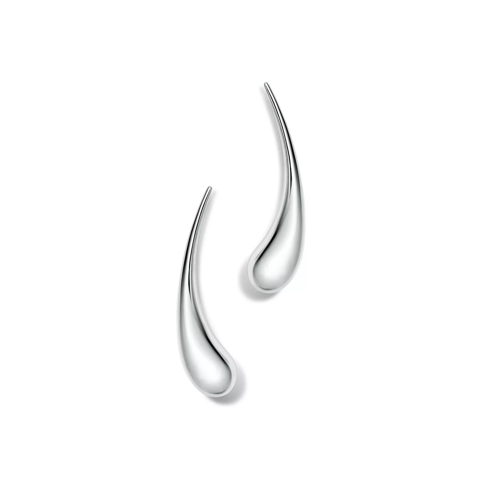 Teardrop Earrings in Sterling Silver