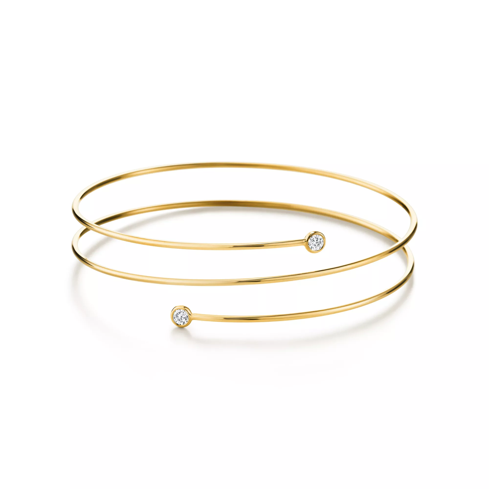 Diamond Hoop Bracelet