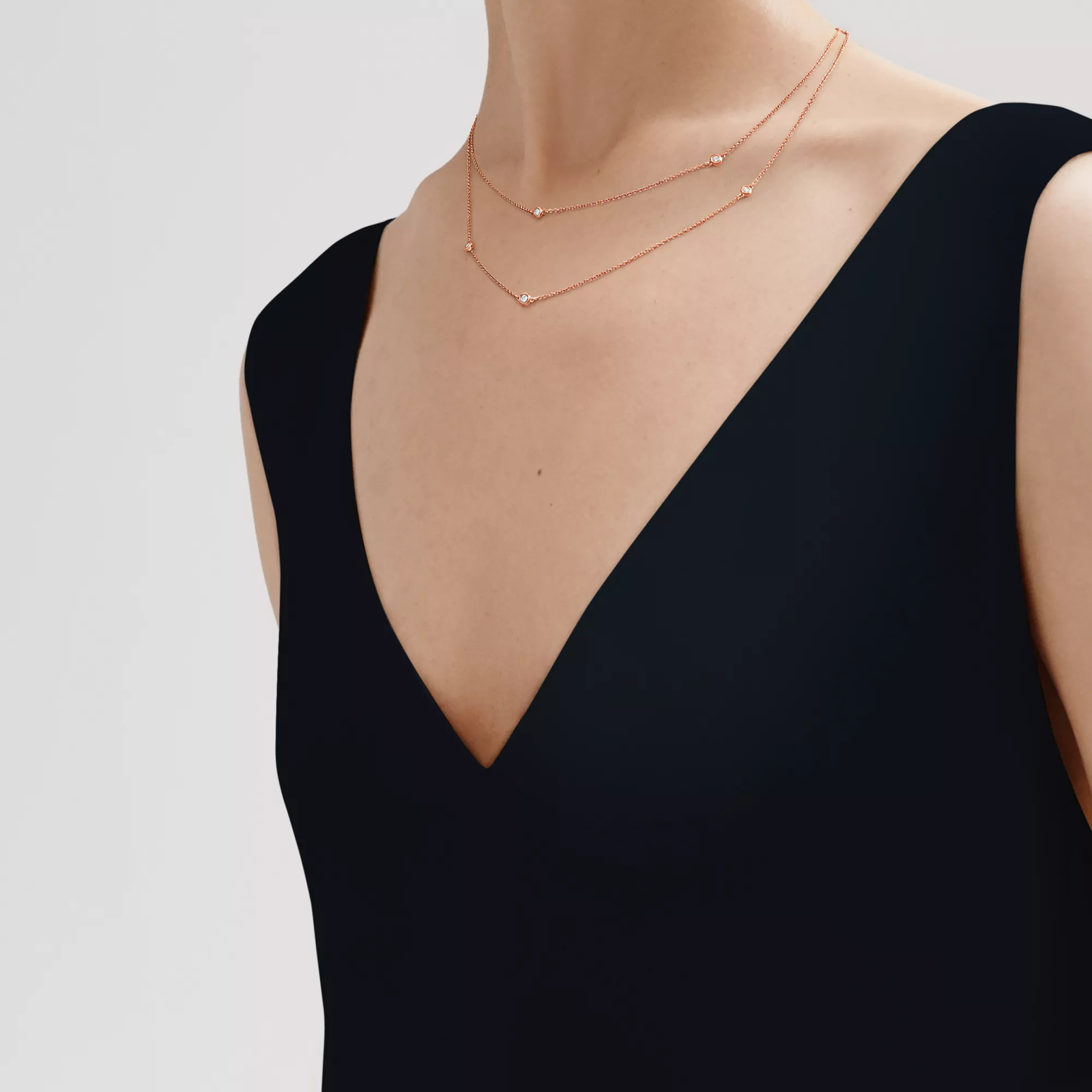 Diamonds by the Yard Sprinkle Necklace