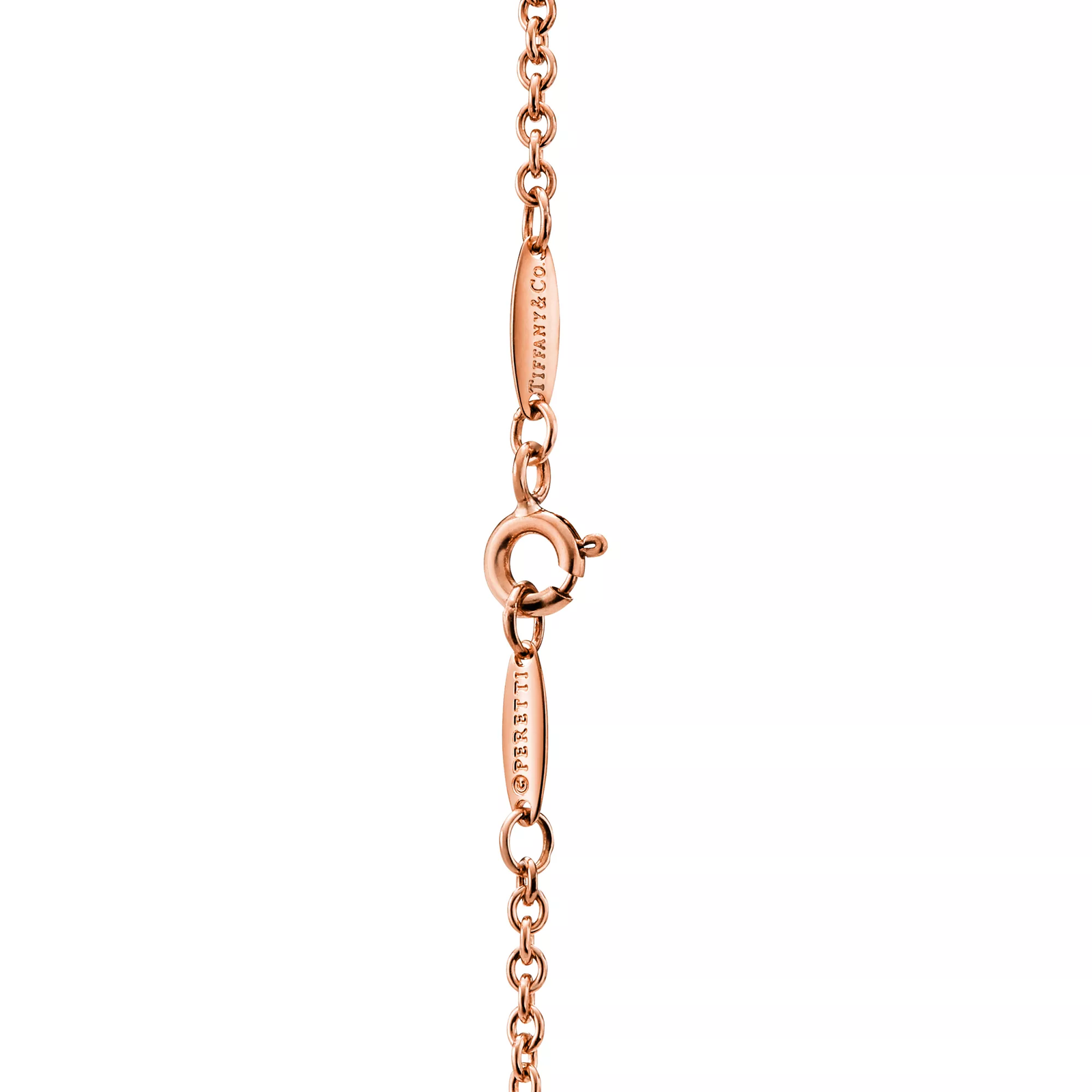 Open Heart Bracelet in Rose Gold, 11 mm
