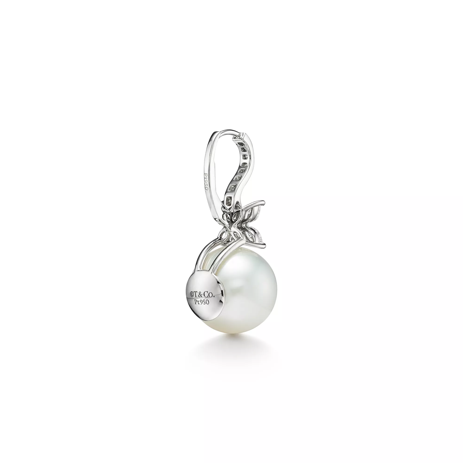 Pearl and Diamond Earrings