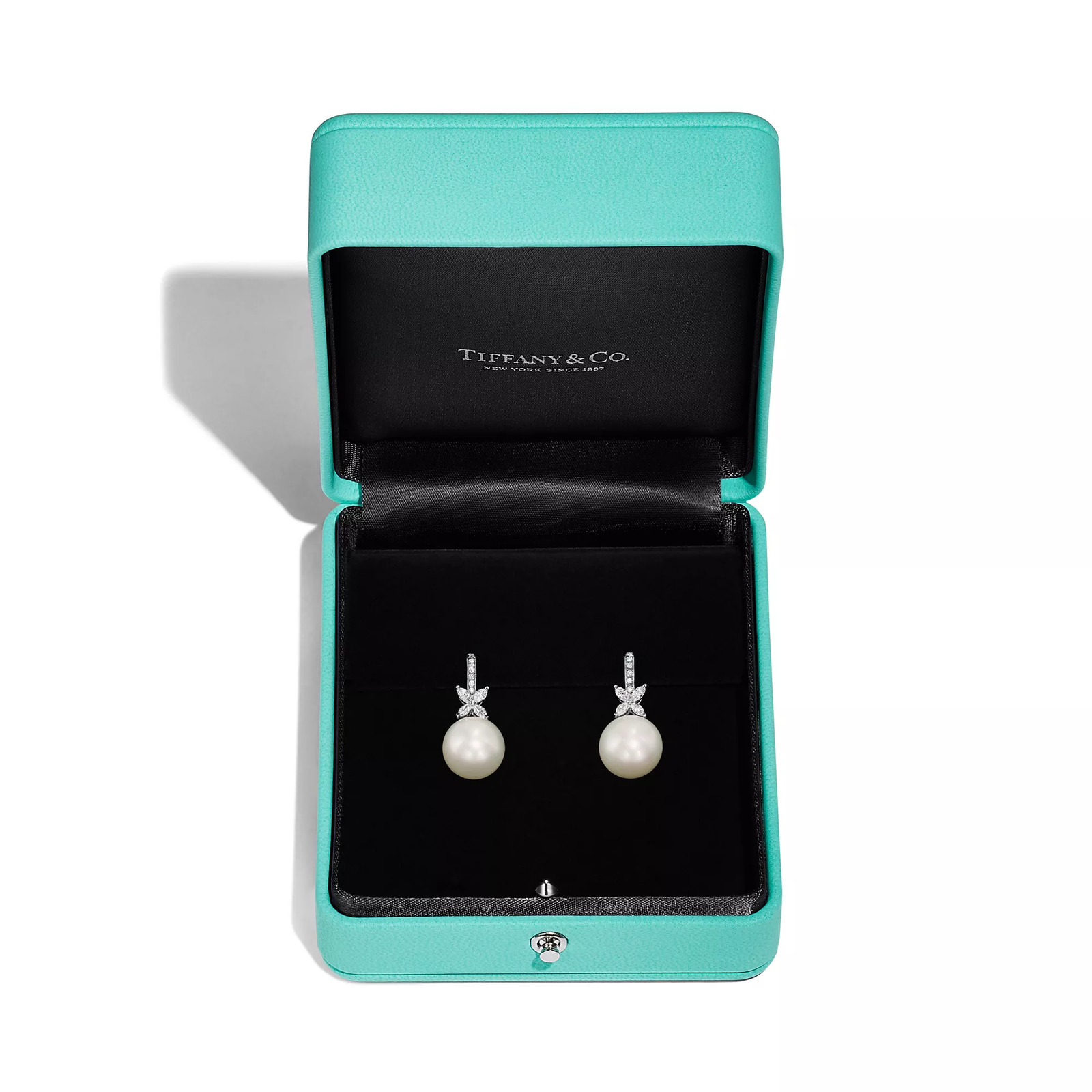 Pearl and Diamond Earrings